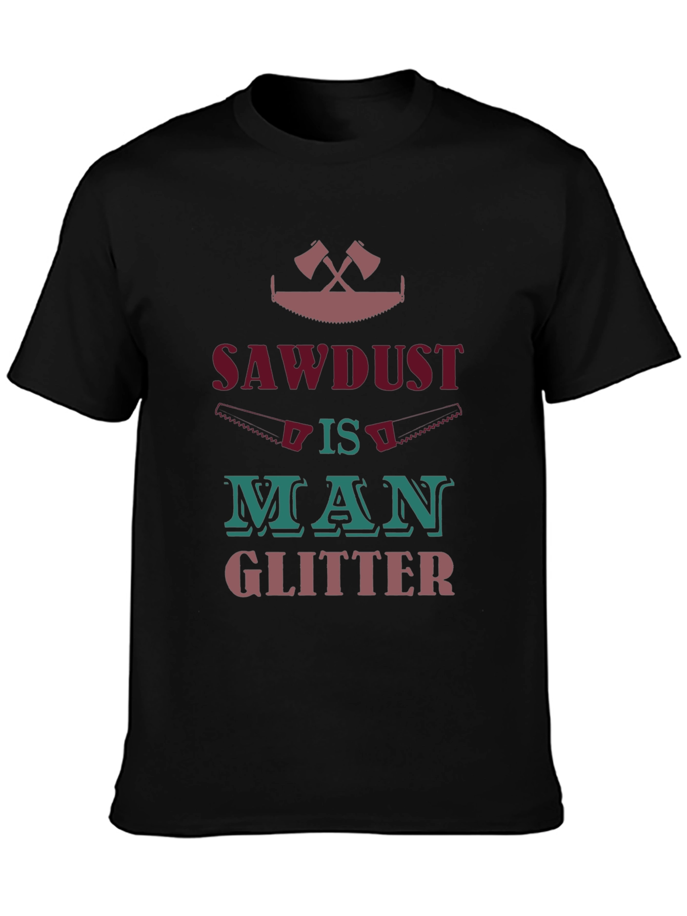Sawdust Man Glitter Graphic Tee
