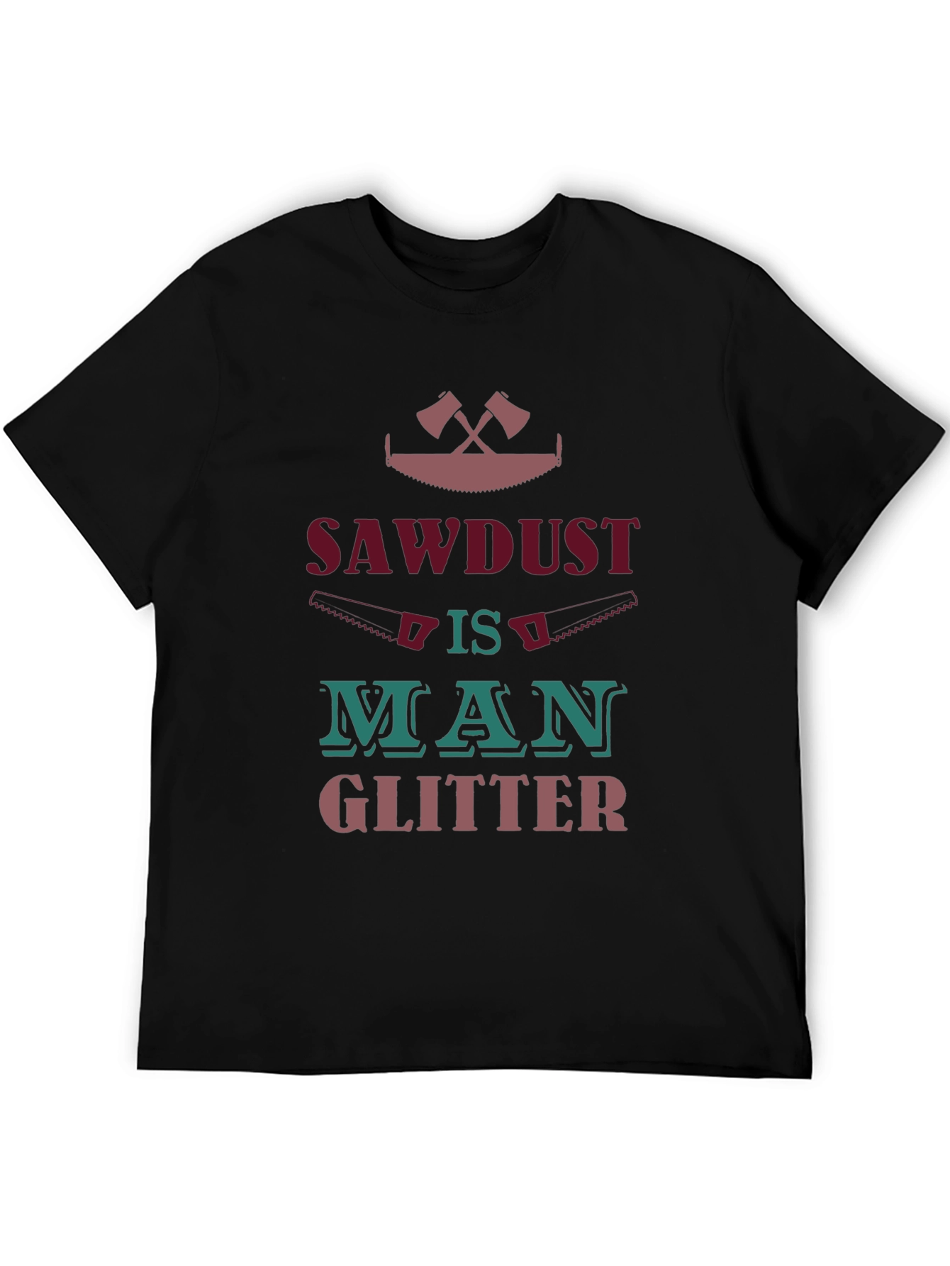 Sawdust Man Glitter Graphic Tee