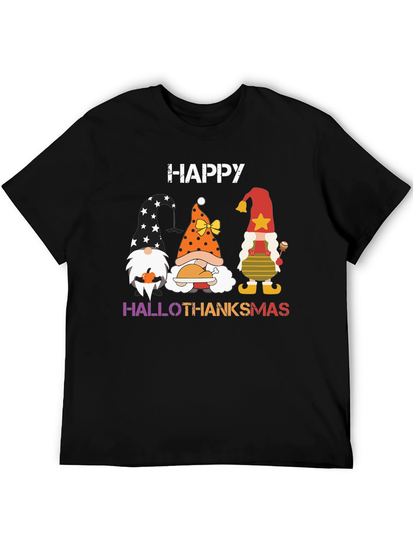 Hallothanksmas Gnome T-Shirt