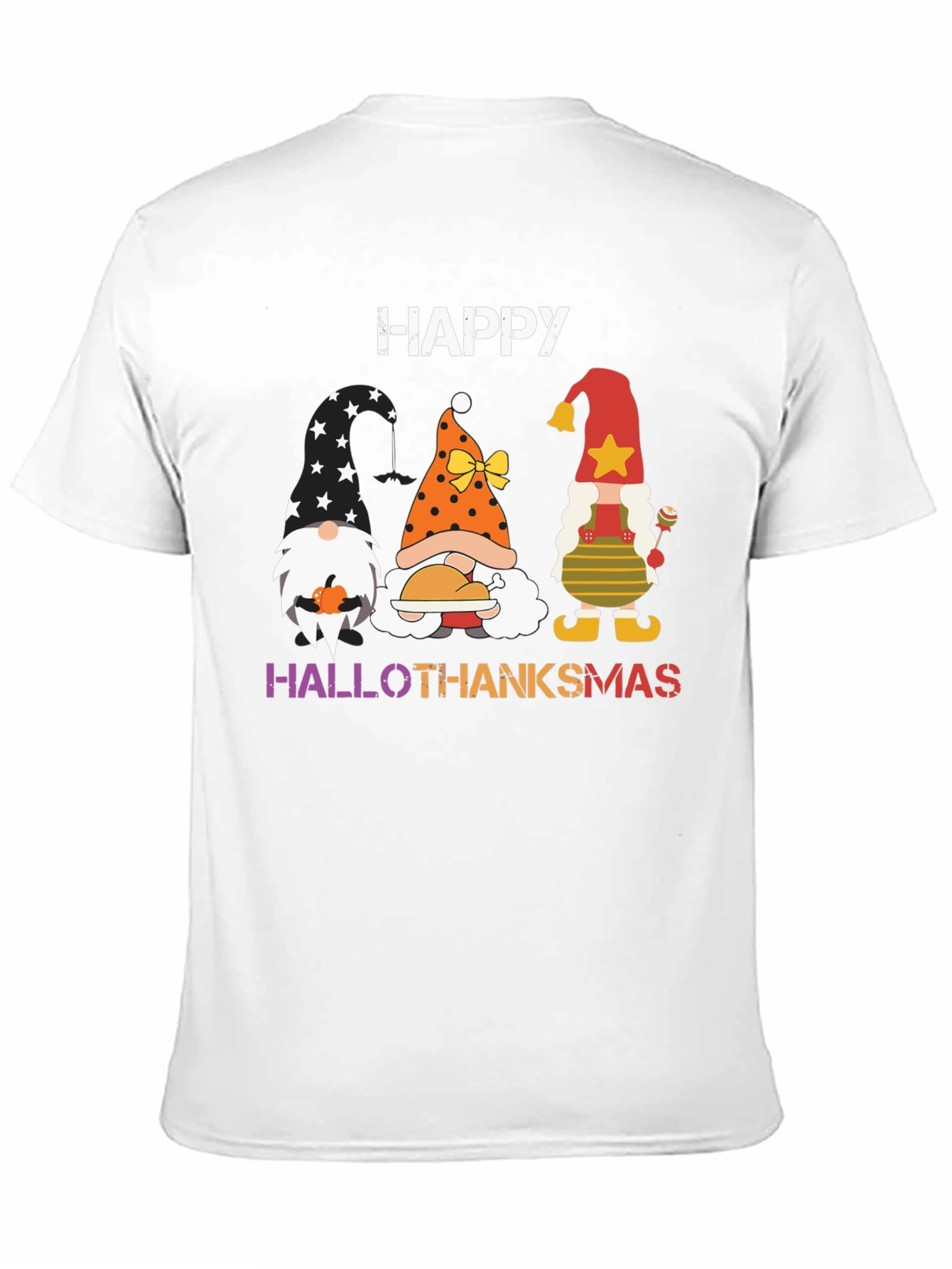 Hallothanksmas Gnome T-Shirt
