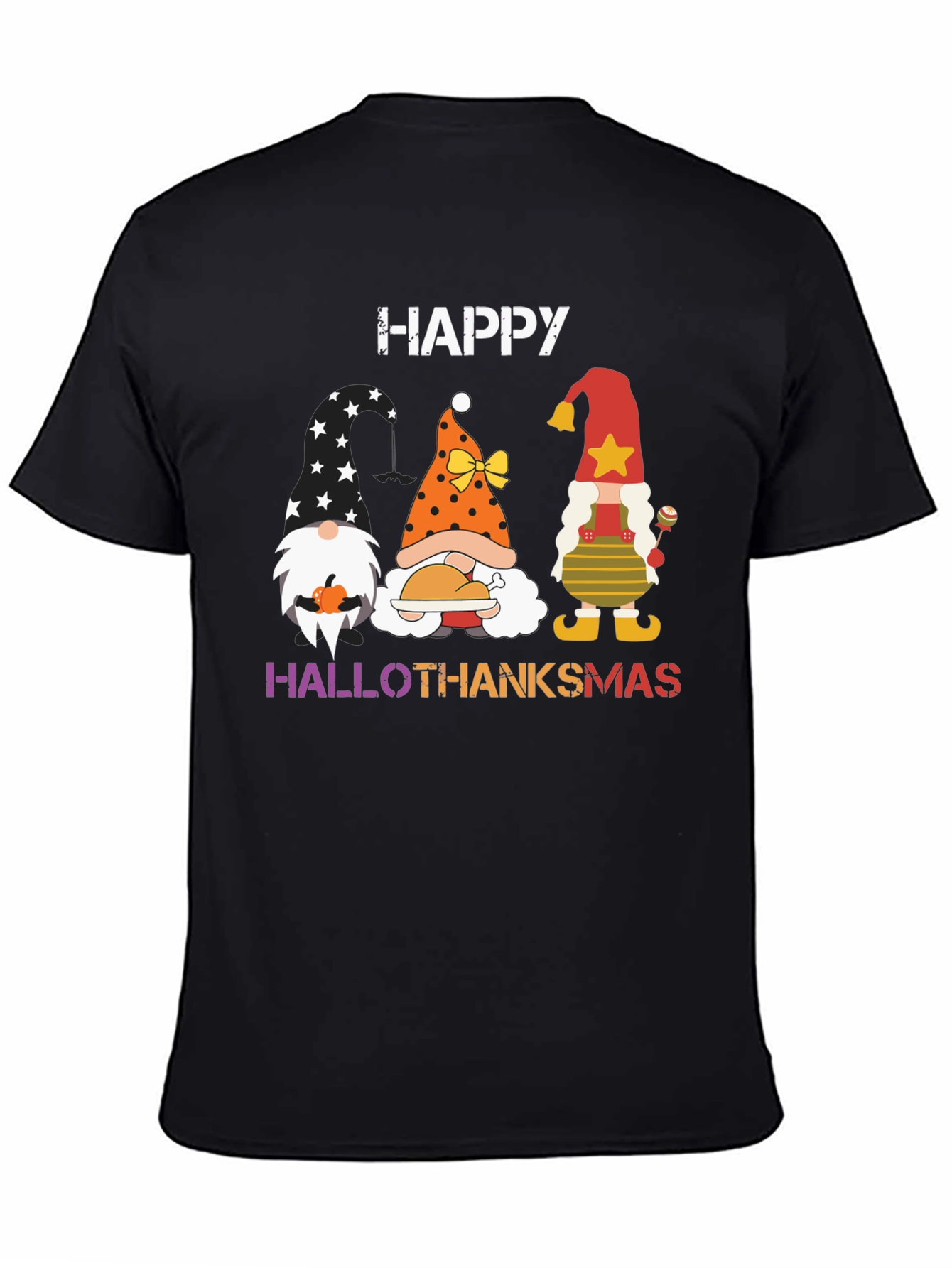 Hallothanksmas Gnome T-Shirt