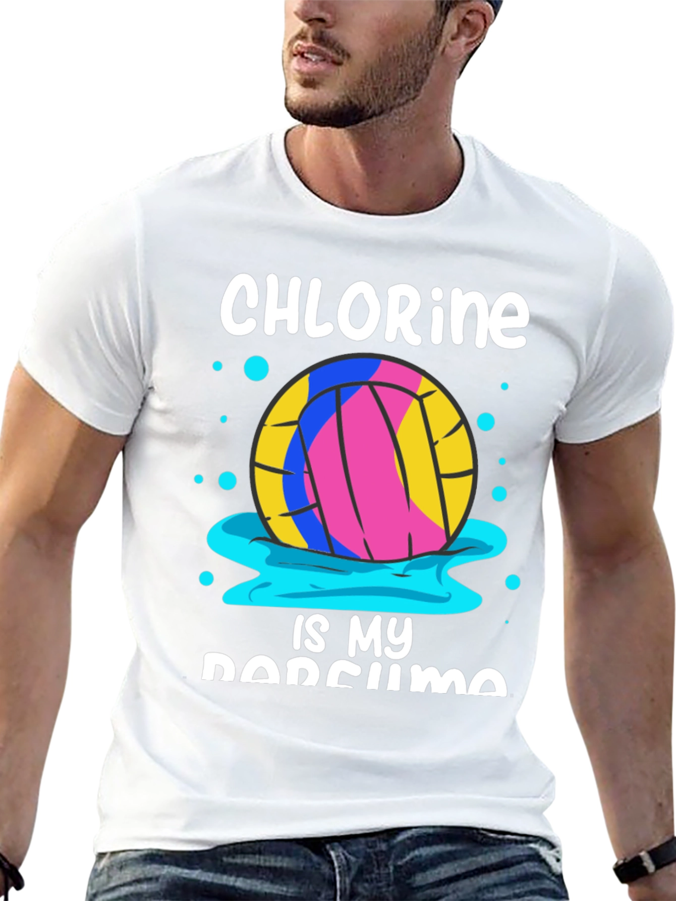 Chlorine Is My Perfume Water Polo T-Shirt
