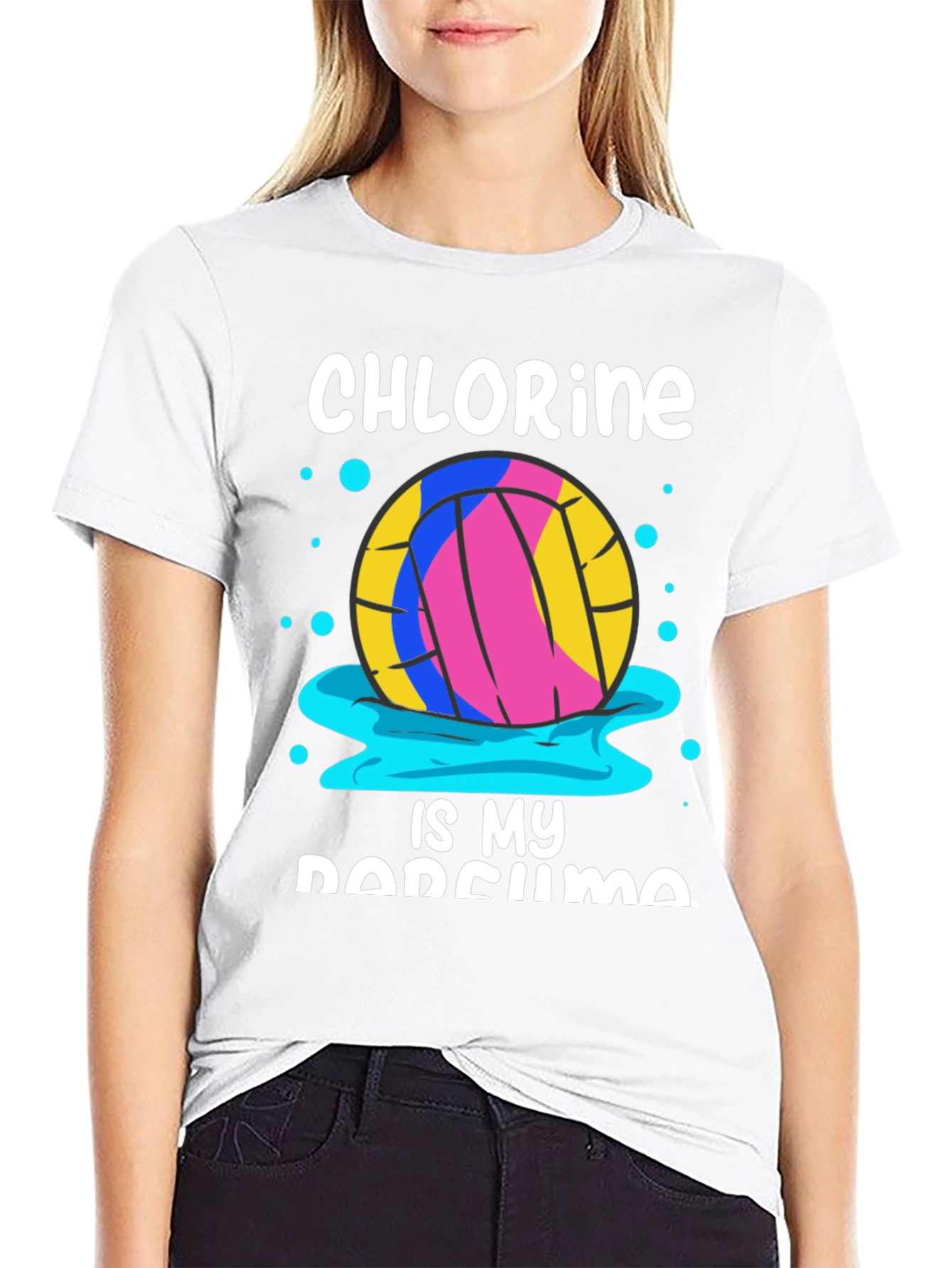 Chlorine Is My Perfume Water Polo T-Shirt