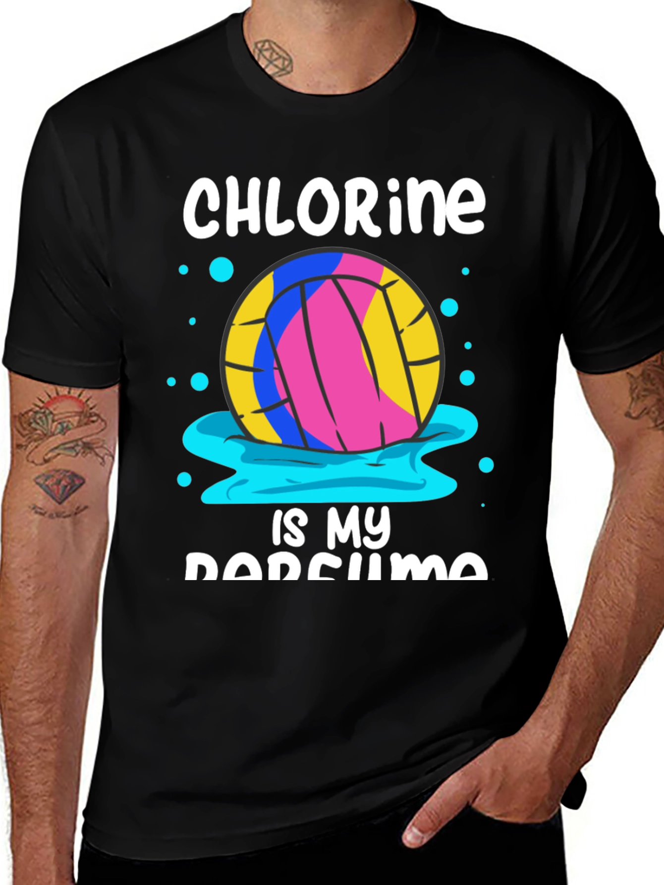 Chlorine Is My Perfume Water Polo T-Shirt