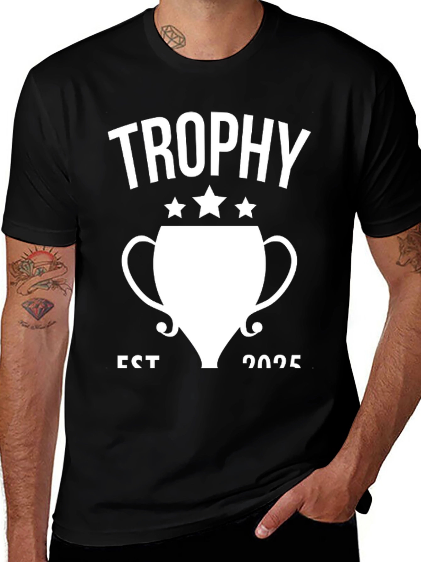 Trophy EST 2025 Graphic T-Shirt