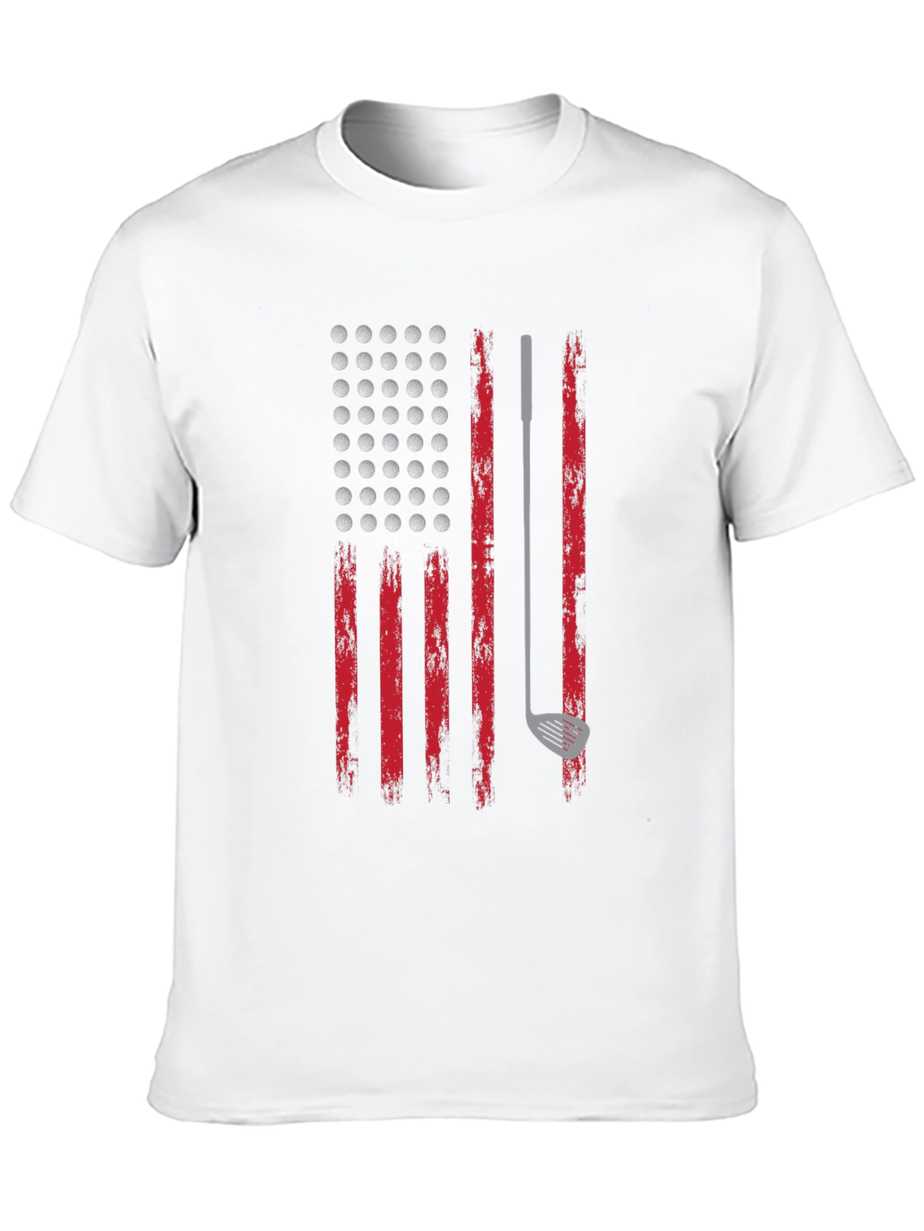 Golf American Flag T-Shirt
