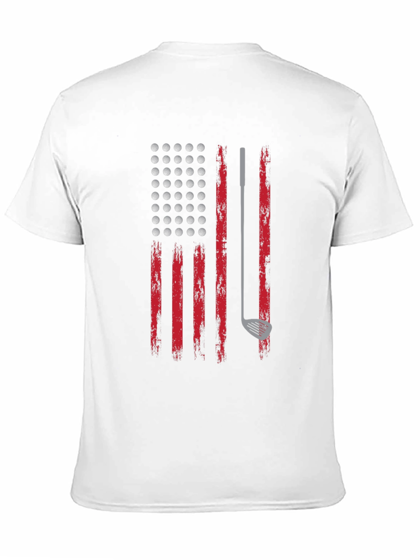 Golf American Flag T-Shirt