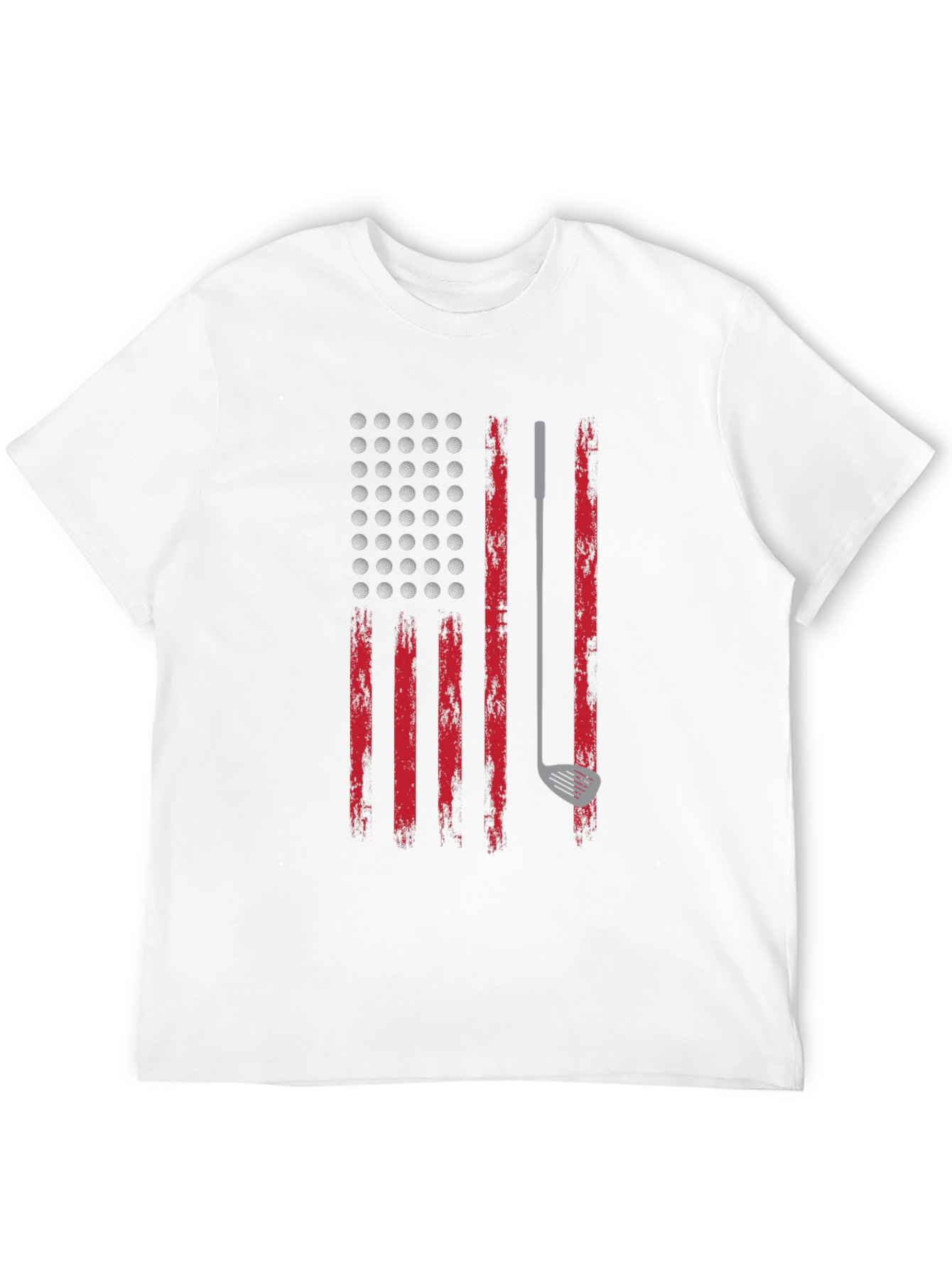 Golf American Flag T-Shirt