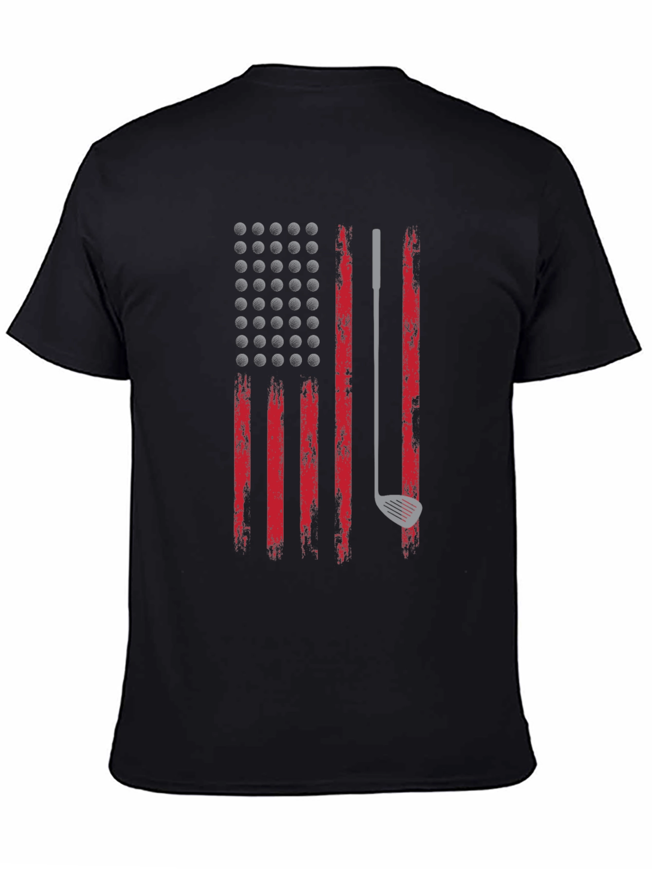 Golf American Flag T-Shirt