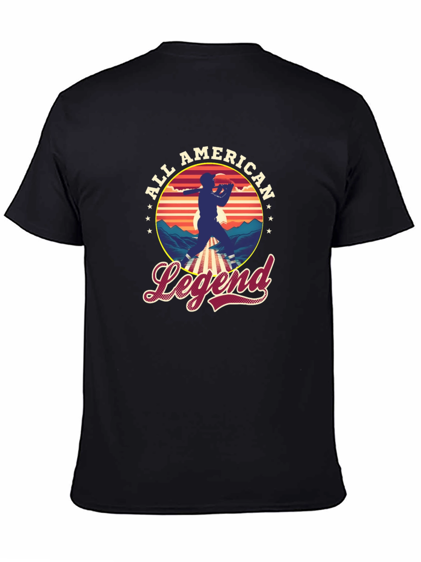 All American Legend Baseball Graphic Tee