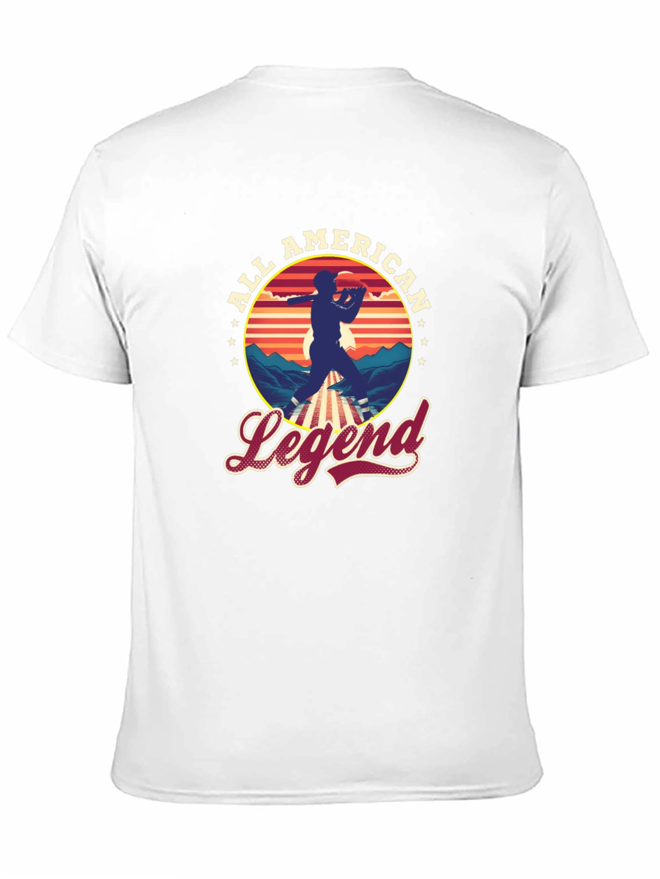 All American Legend Baseball Graphic Tee