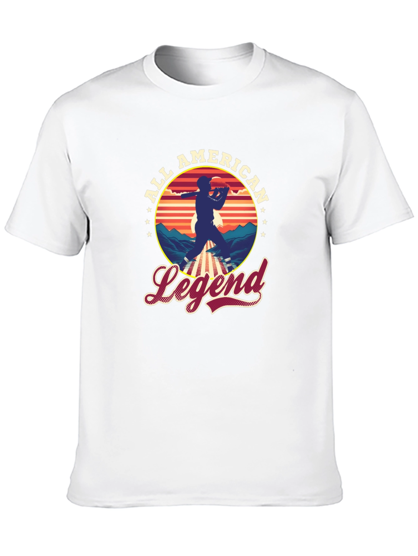 All American Legend Baseball Graphic Tee