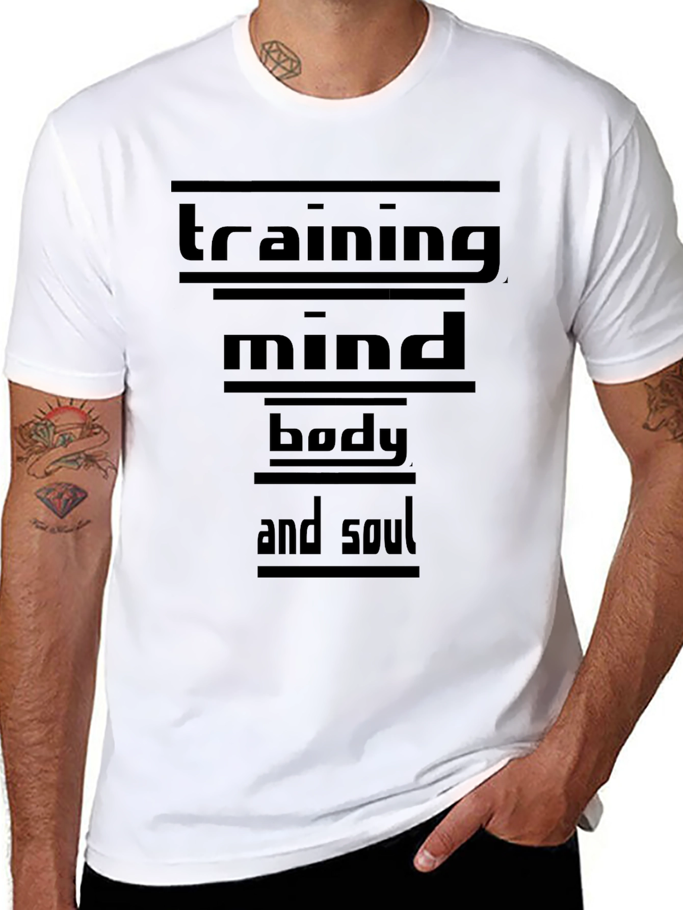 Training Mind Body & Soul Graphic T-Shirt