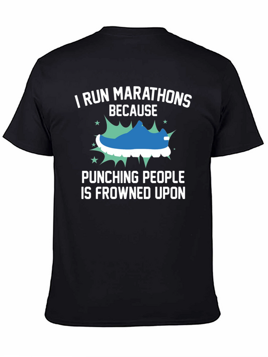 Funny Marathon Runner T-Shirt