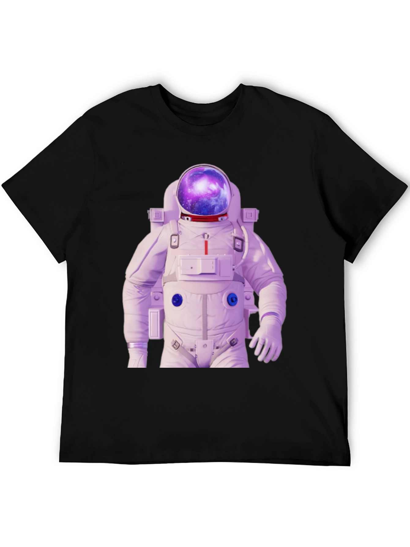 Astronaut Galaxy Print T-Shirt
