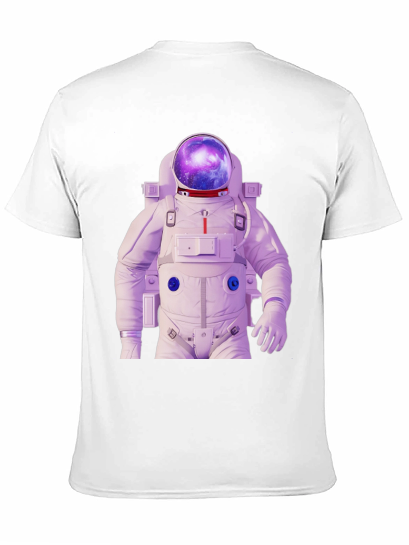 Astronaut Galaxy Print T-Shirt