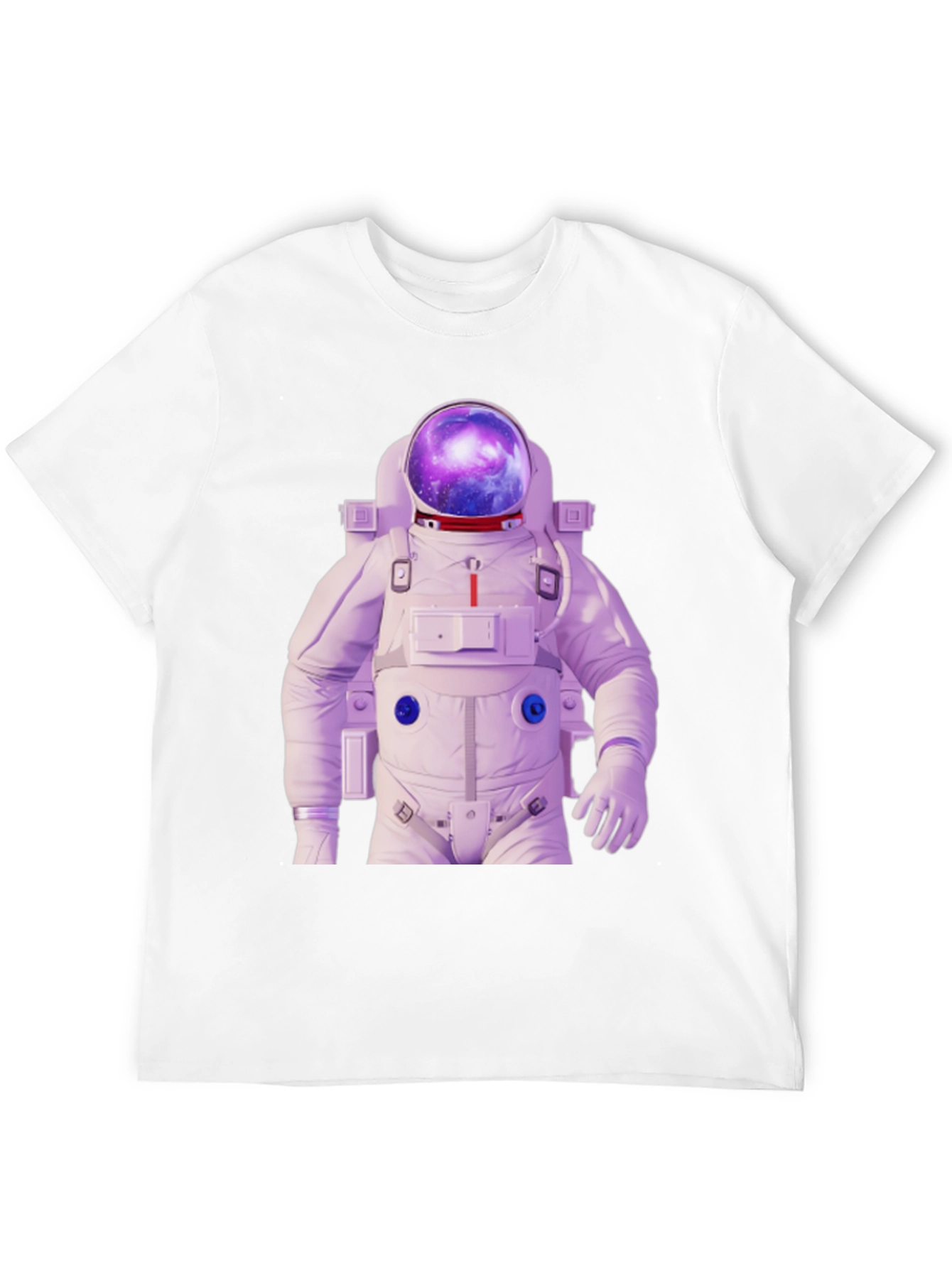 Astronaut Galaxy Print T-Shirt