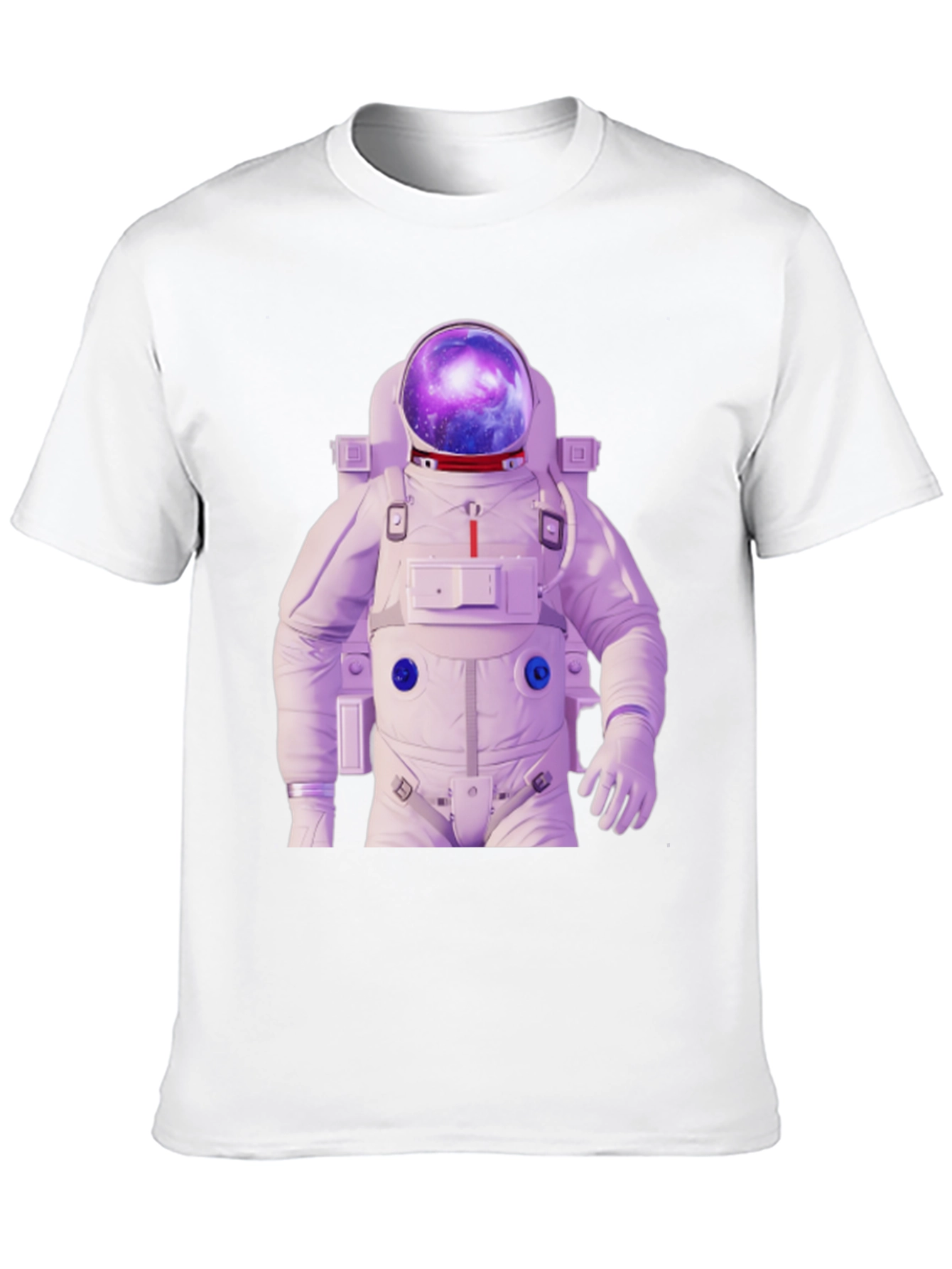 Astronaut Galaxy Print T-Shirt