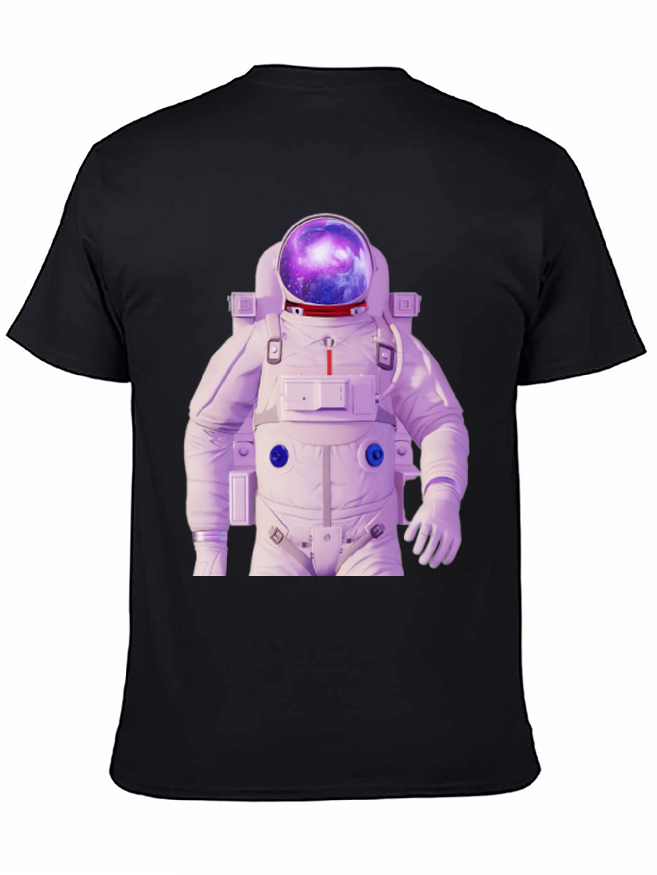 Astronaut Galaxy Print T-Shirt