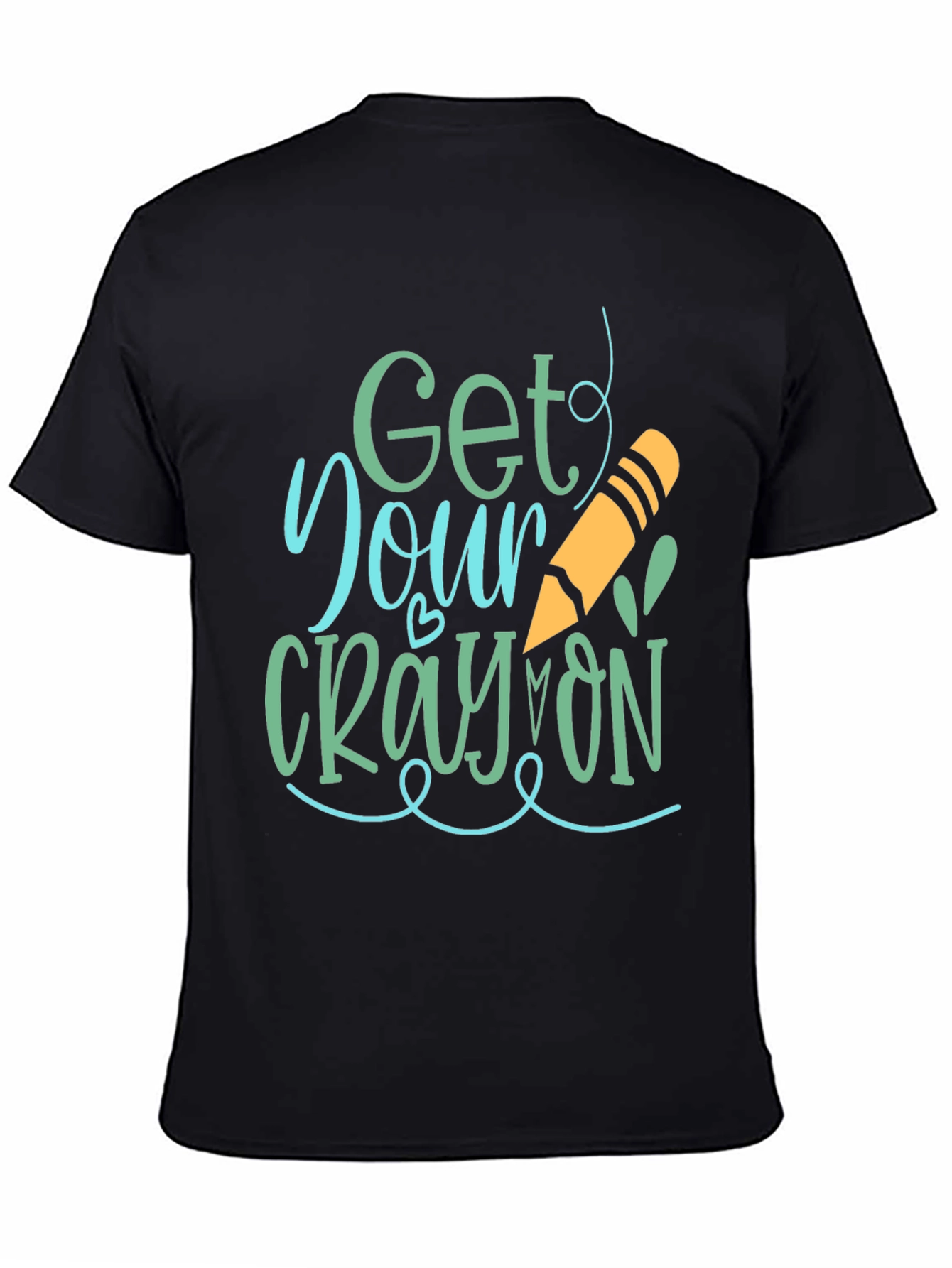 Get Your Crayon On Graphic Tee