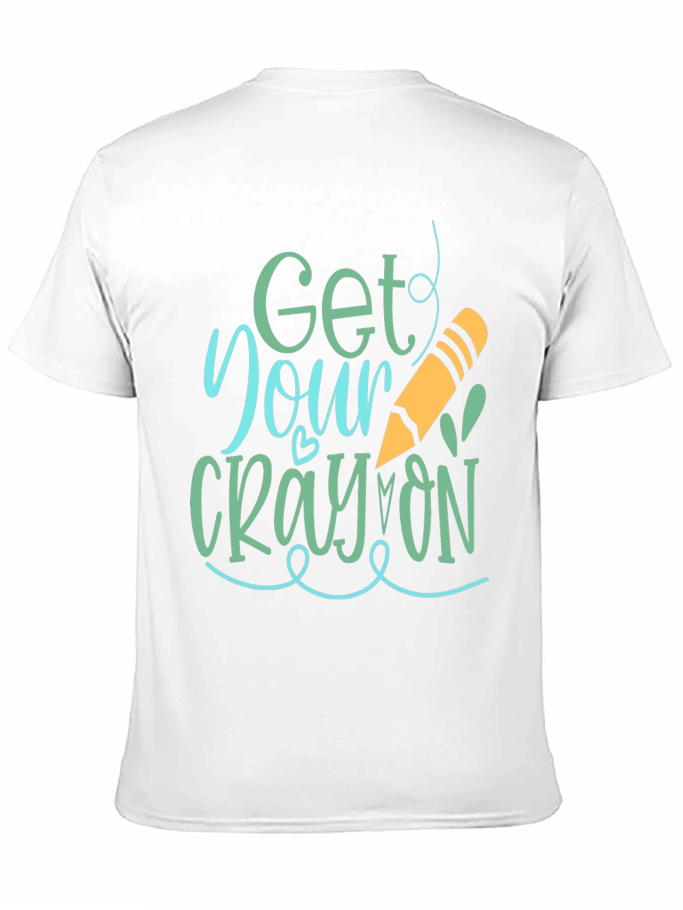 Get Your Crayon On Graphic Tee
