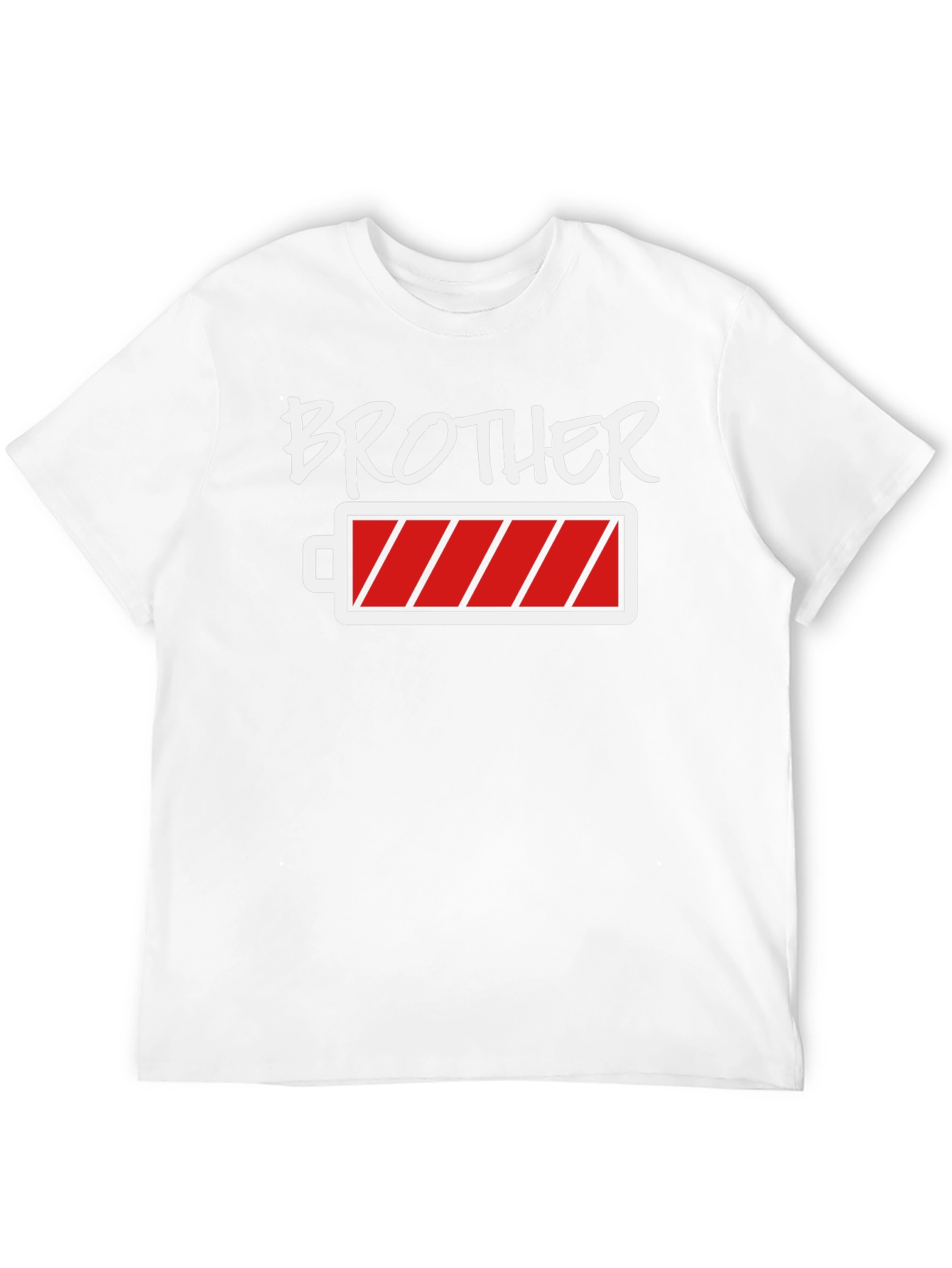 Low Battery Brother T-Shirt - Funny Gift