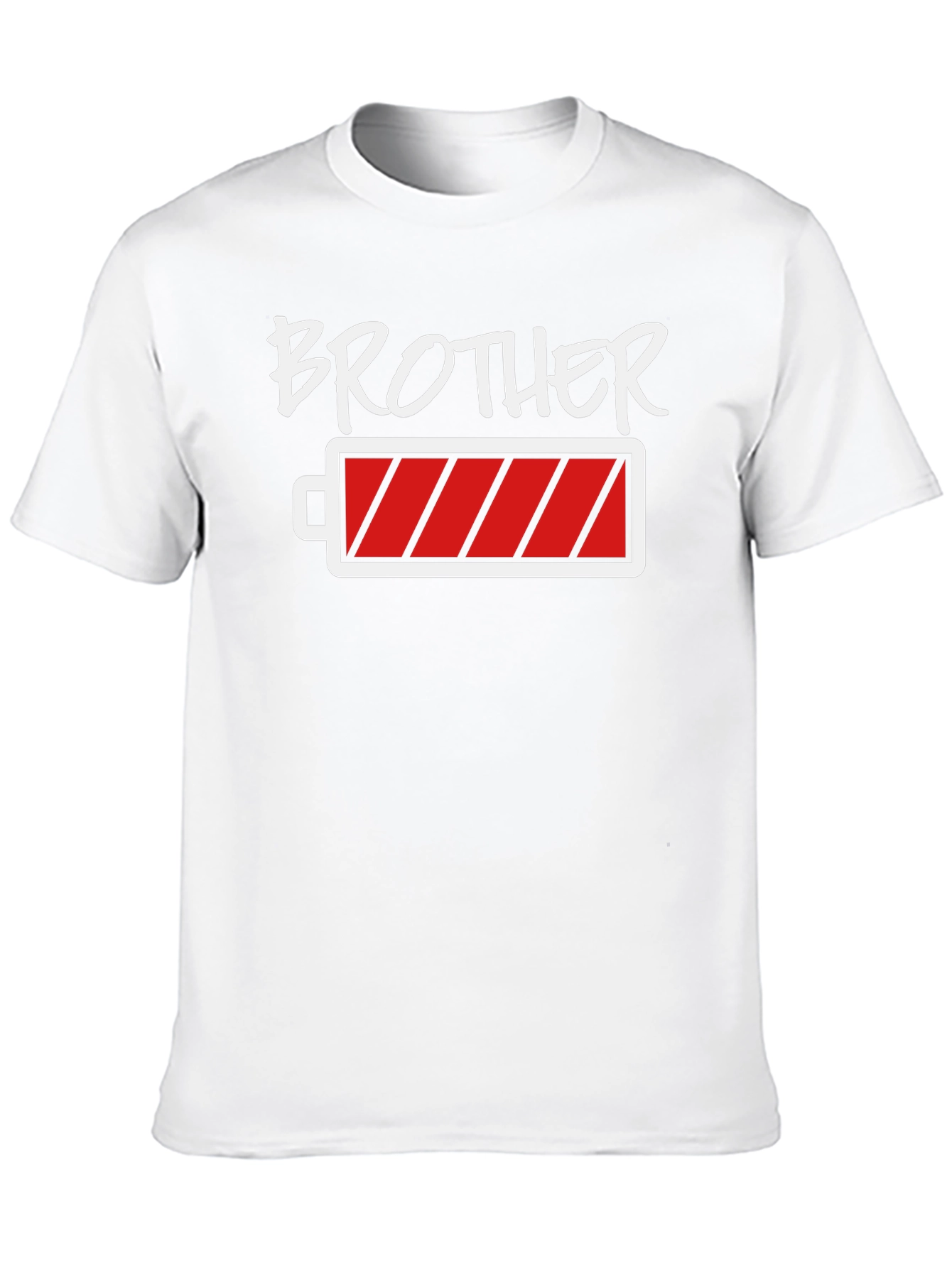 Low Battery Brother T-Shirt - Funny Gift