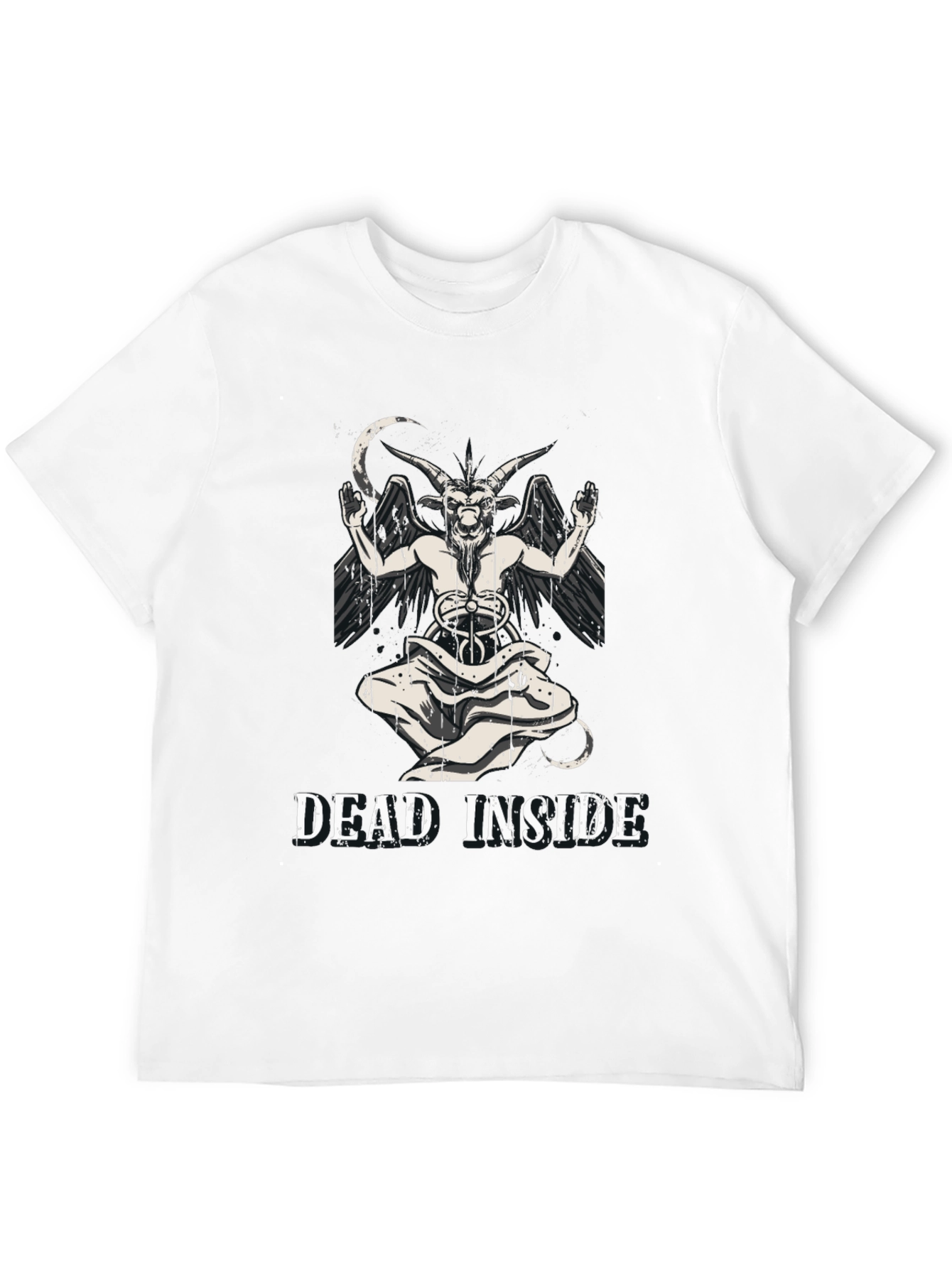 Dead Inside Baphomet Graphic Tee