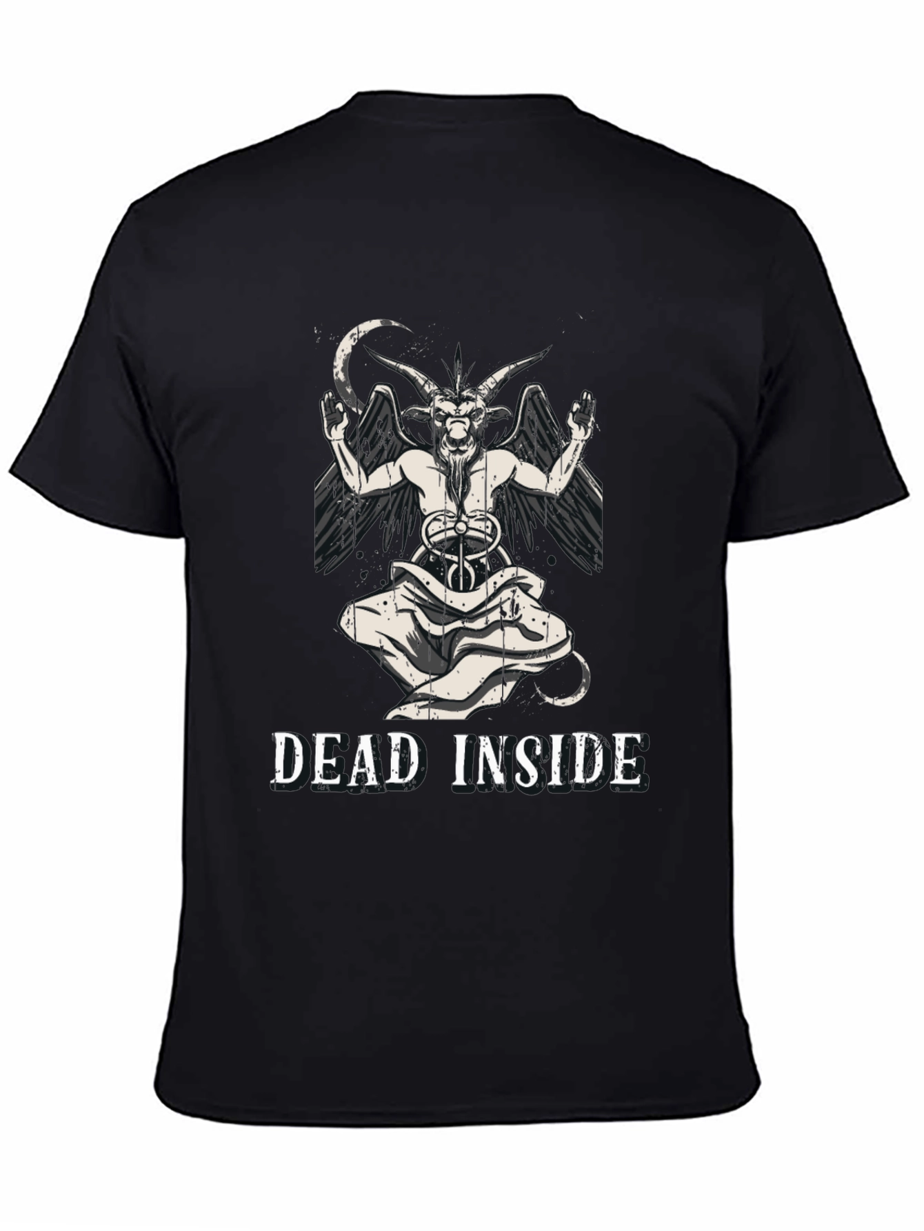Dead Inside Baphomet Graphic Tee