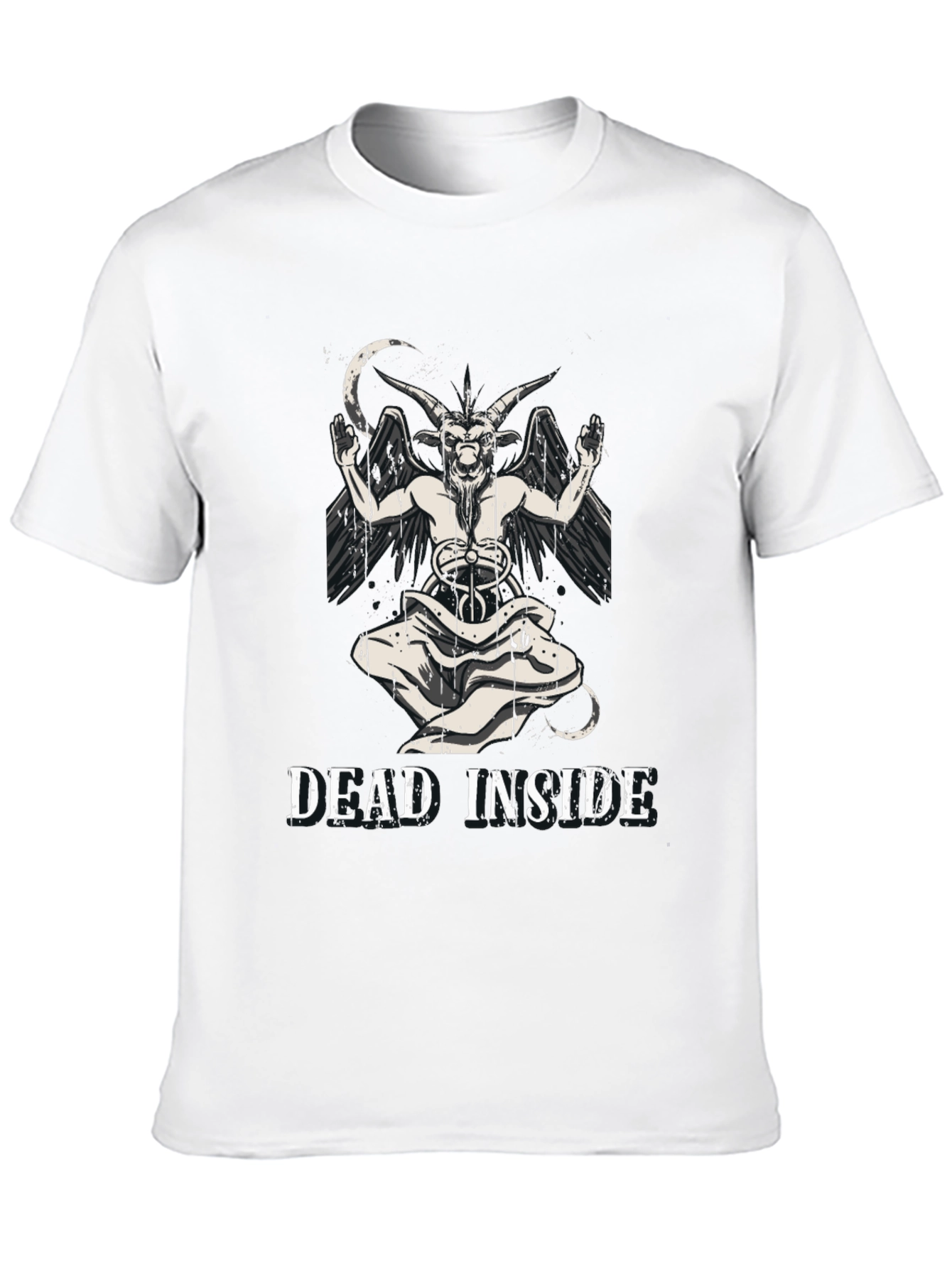 Dead Inside Baphomet Graphic Tee