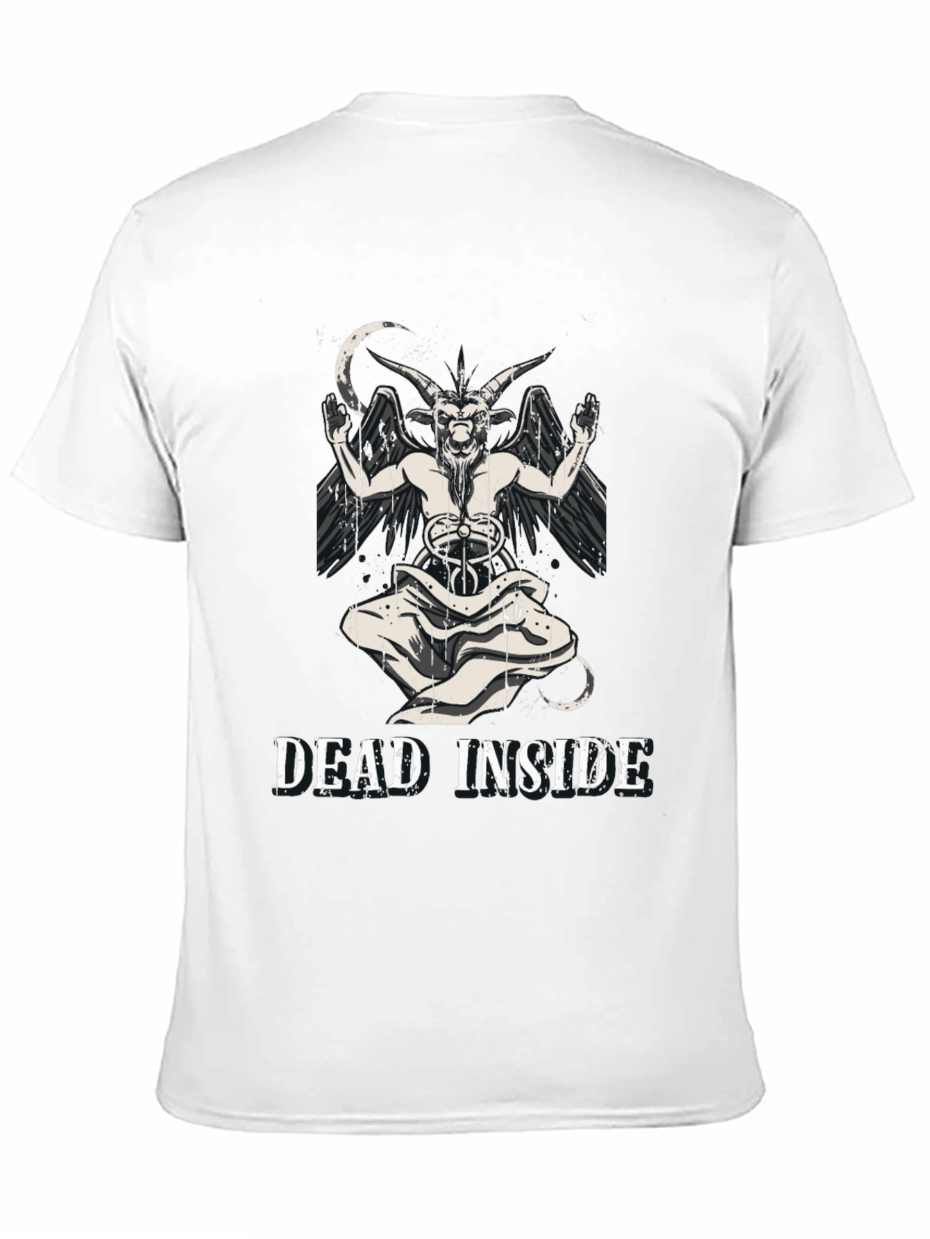 Dead Inside Baphomet Graphic Tee