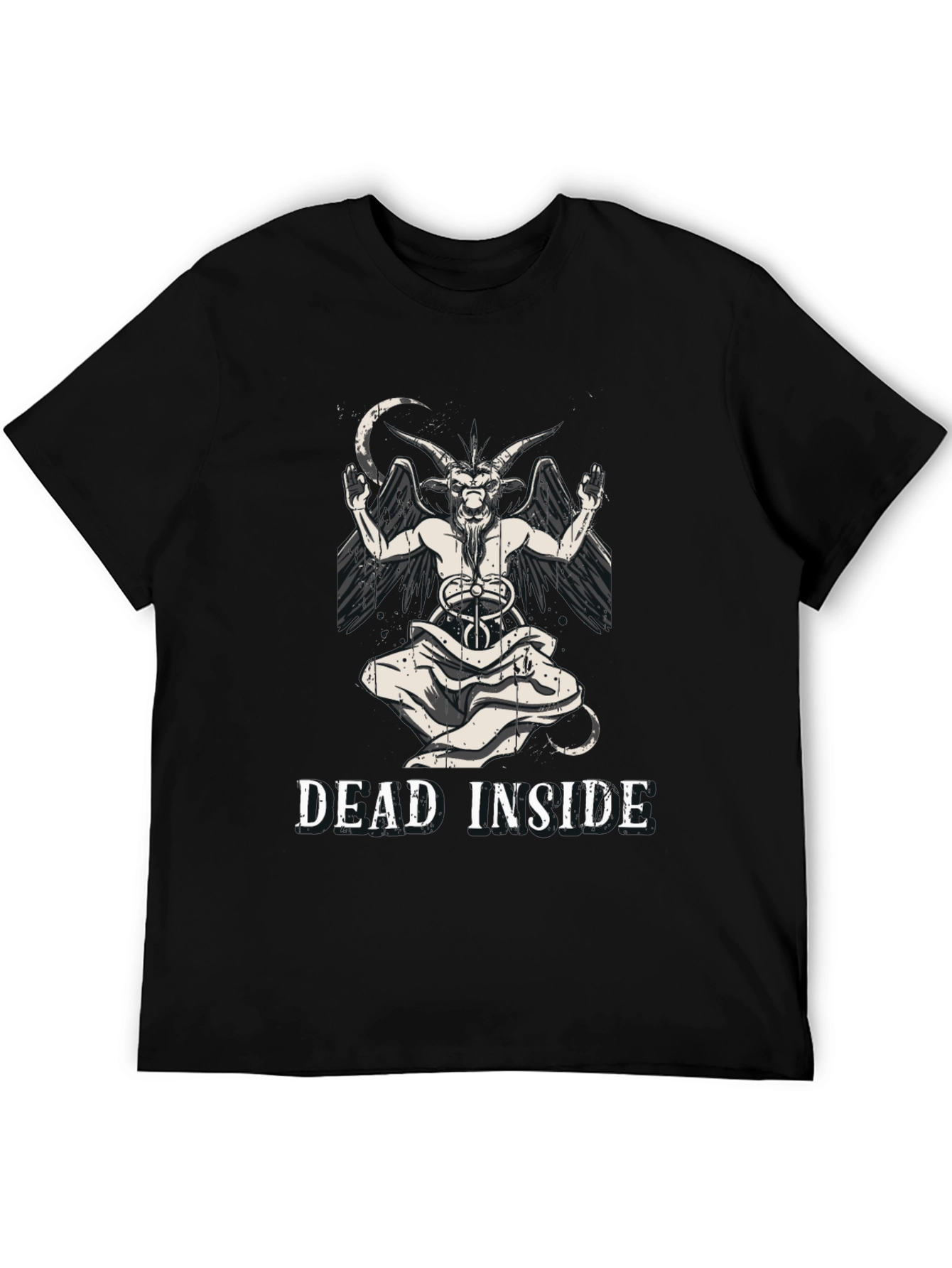 Dead Inside Baphomet Graphic Tee