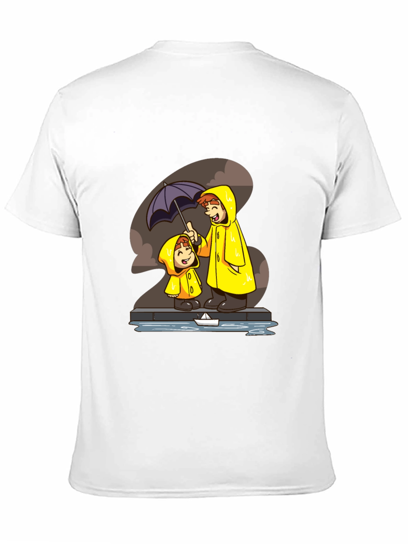 Rainy Day Cartoon T-Shirt