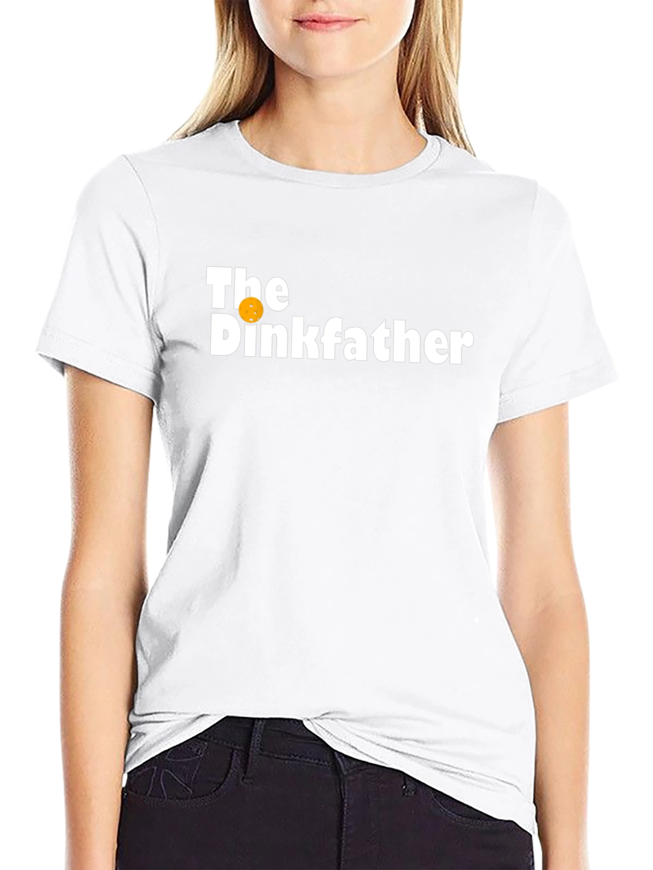 The Dinkfather Funny Pickleball T-Shirt