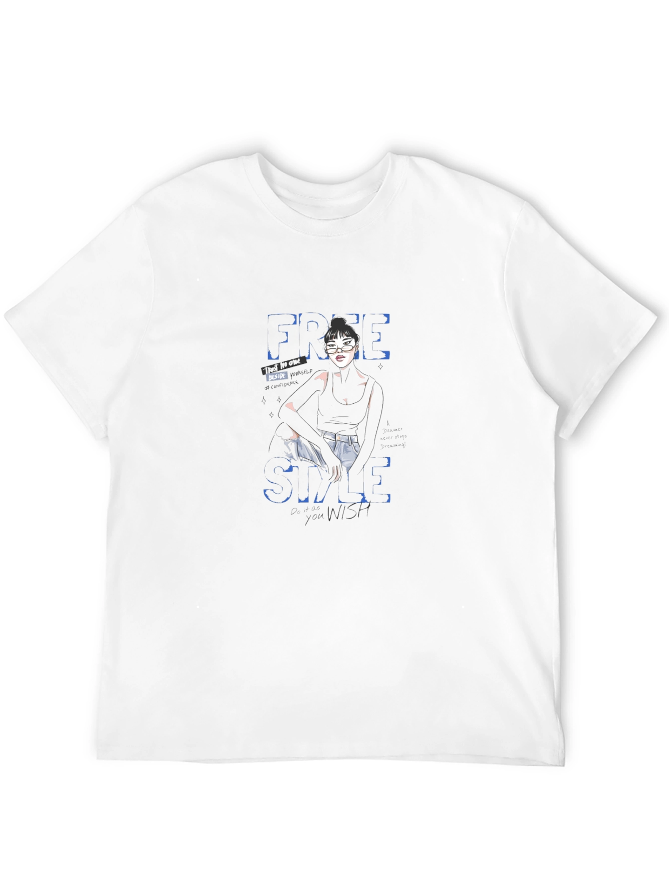Edgy Style Black T-Shirt with Graphic Design