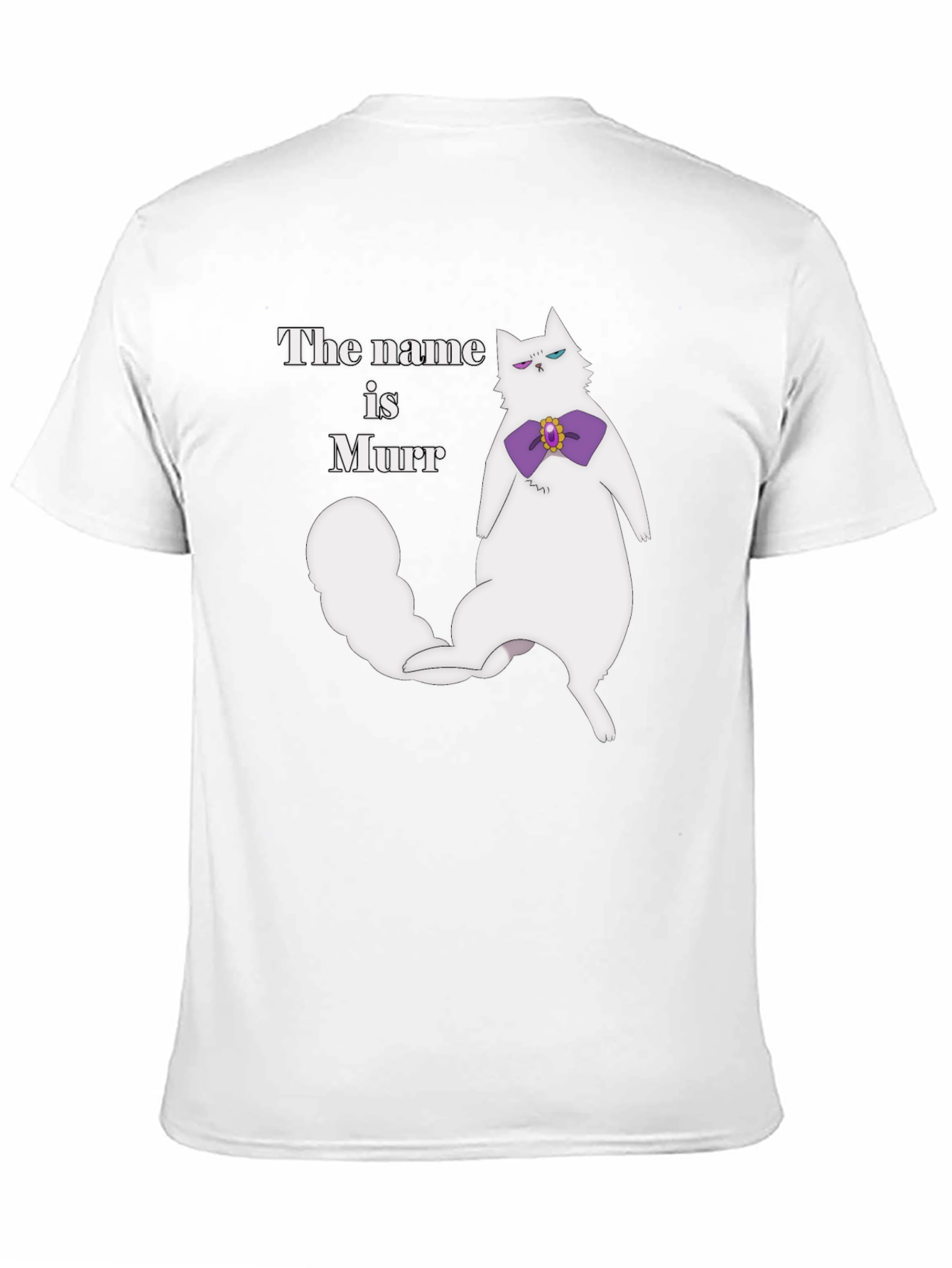 The Name is Murr Black T-Shirt