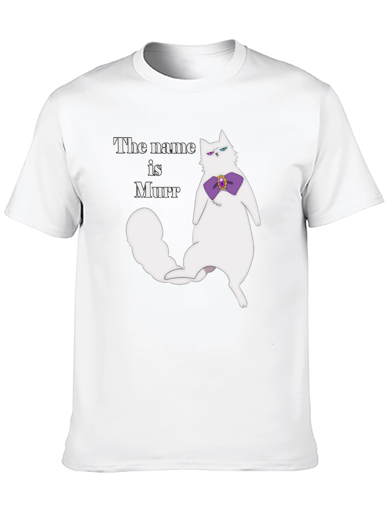The Name is Murr Black T-Shirt