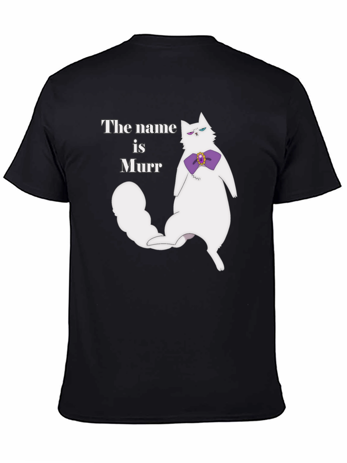 The Name is Murr Black T-Shirt