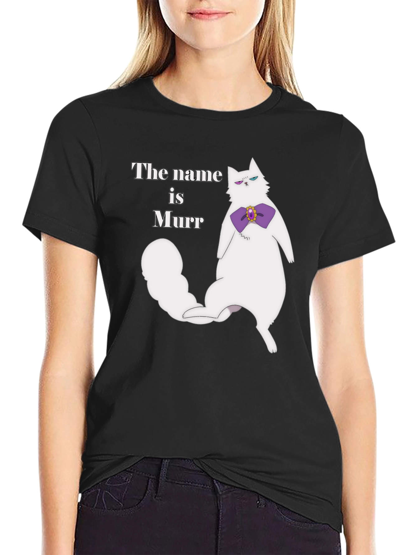 The Name is Murr Black T-Shirt