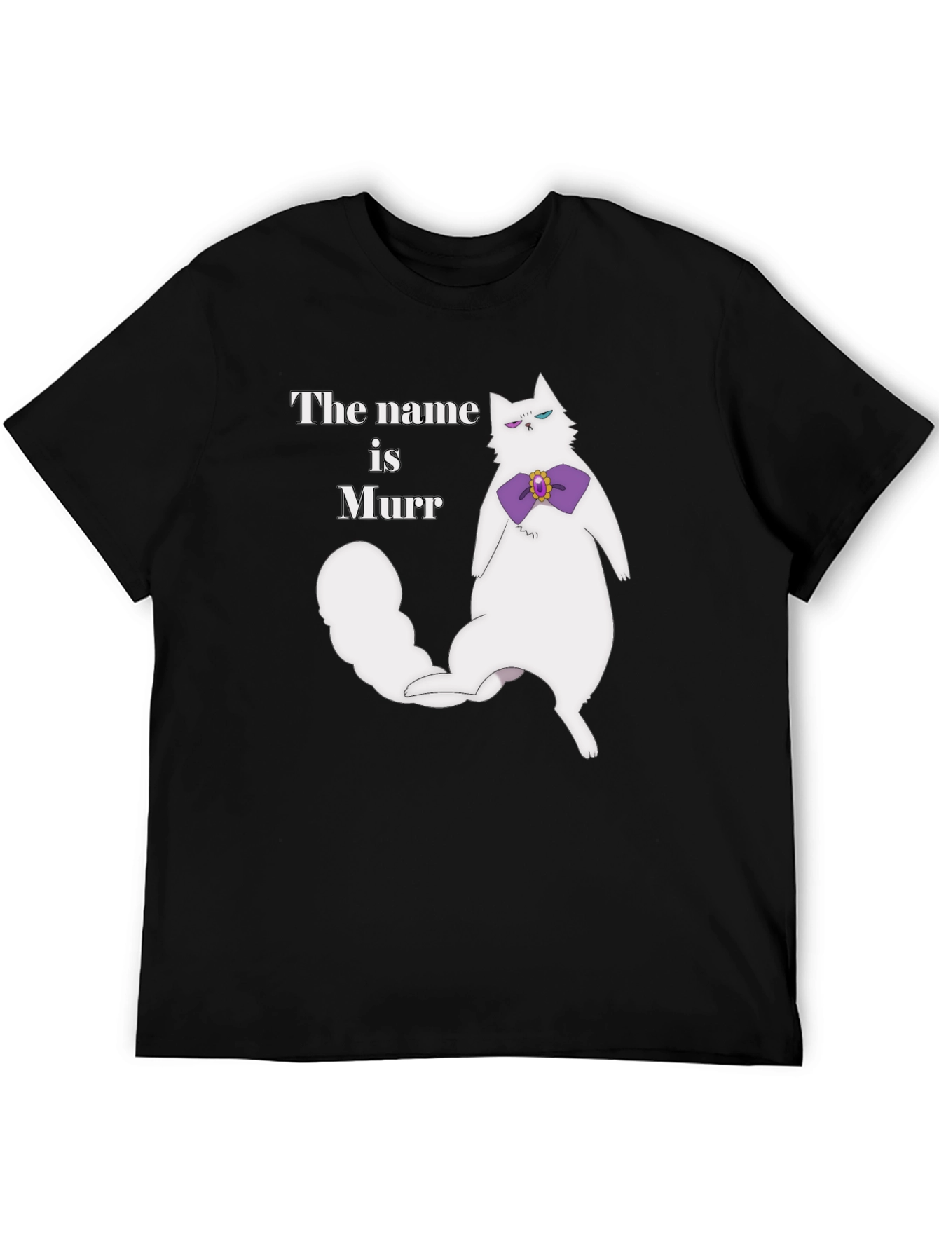 The Name is Murr Black T-Shirt