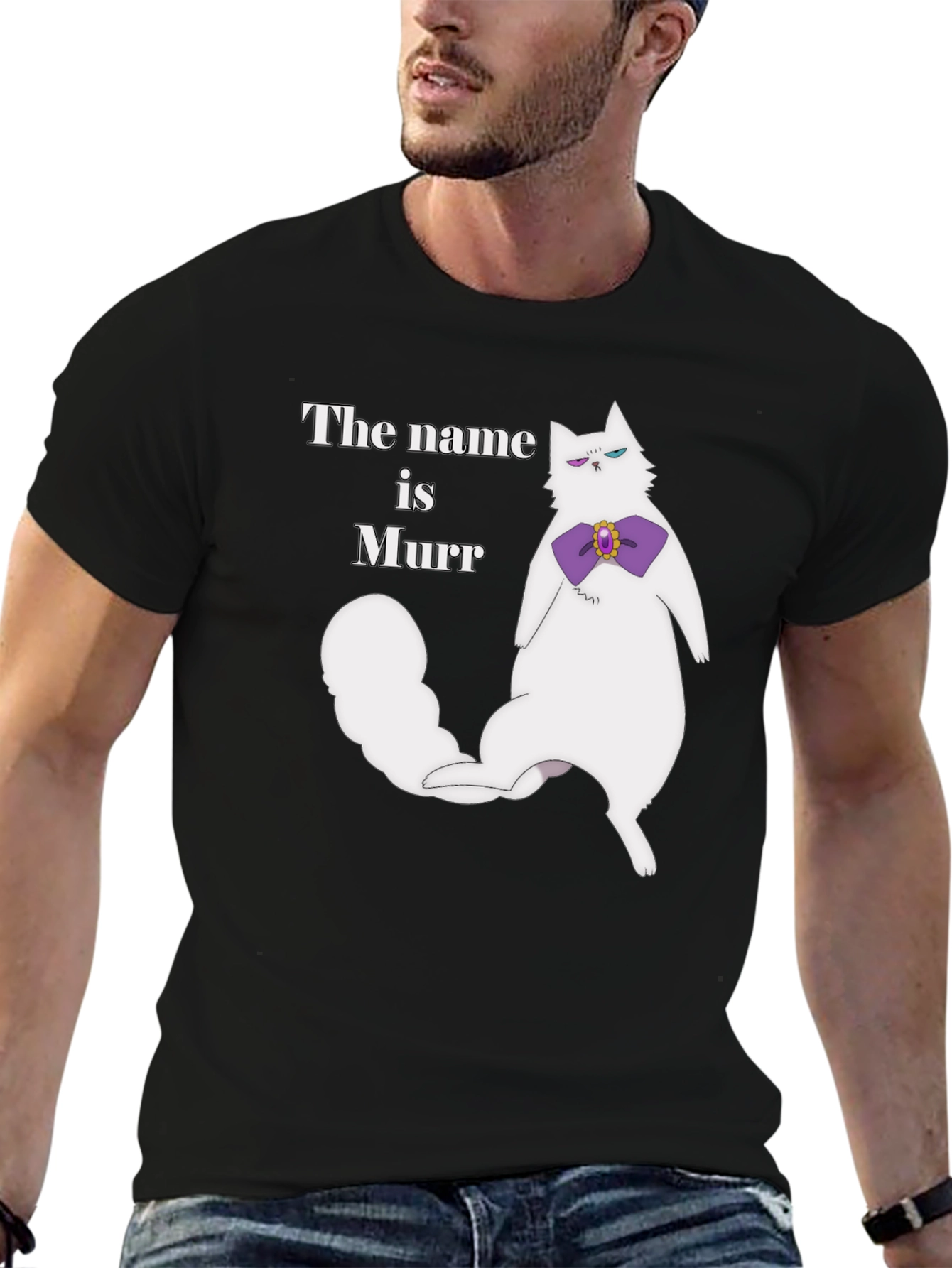 The Name is Murr Black T-Shirt
