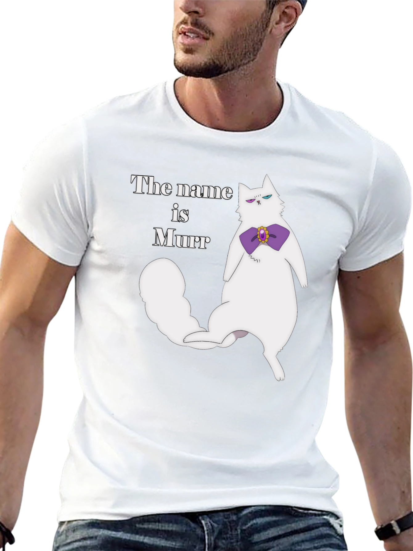 The Name is Murr Black T-Shirt