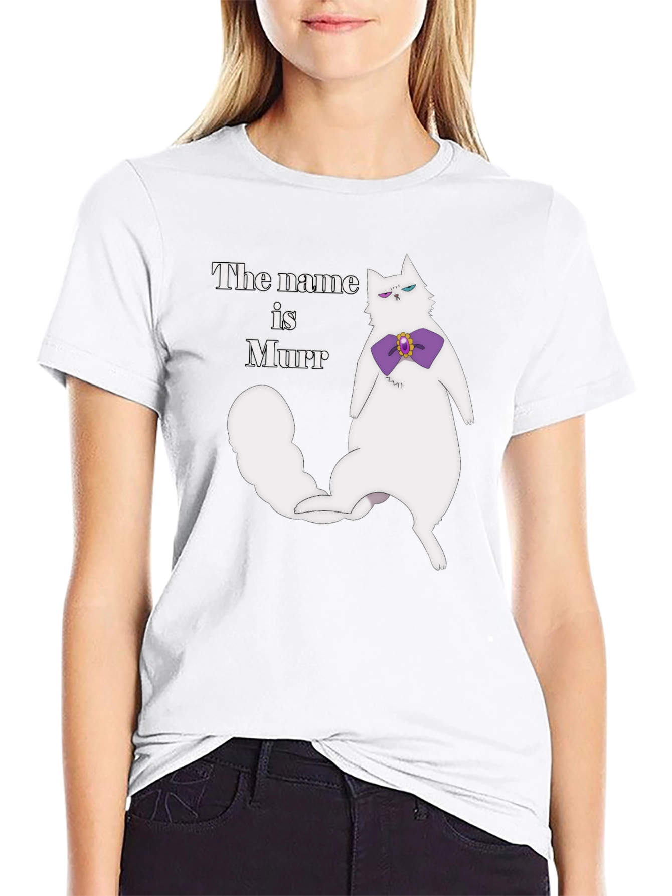The Name is Murr Black T-Shirt