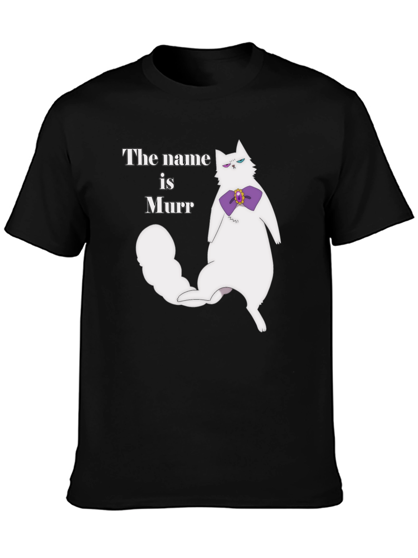 The Name is Murr Black T-Shirt
