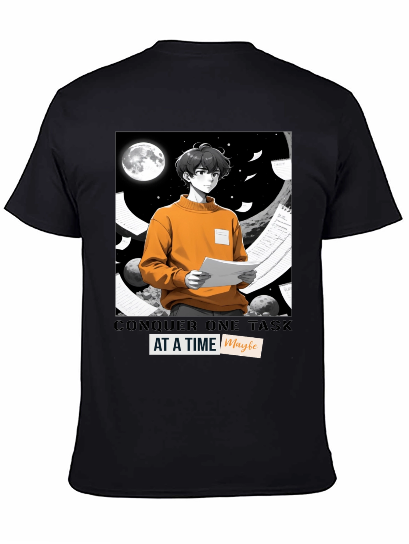 Conquer One Task at a Time Graphic Tee