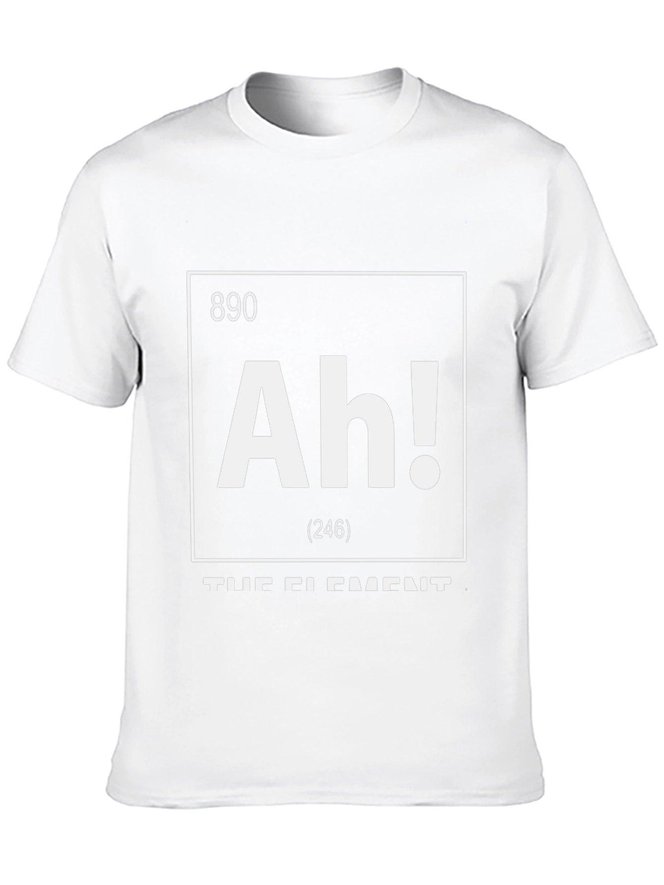 Ah! The Element T-Shirt - Funny Chemistry Tee