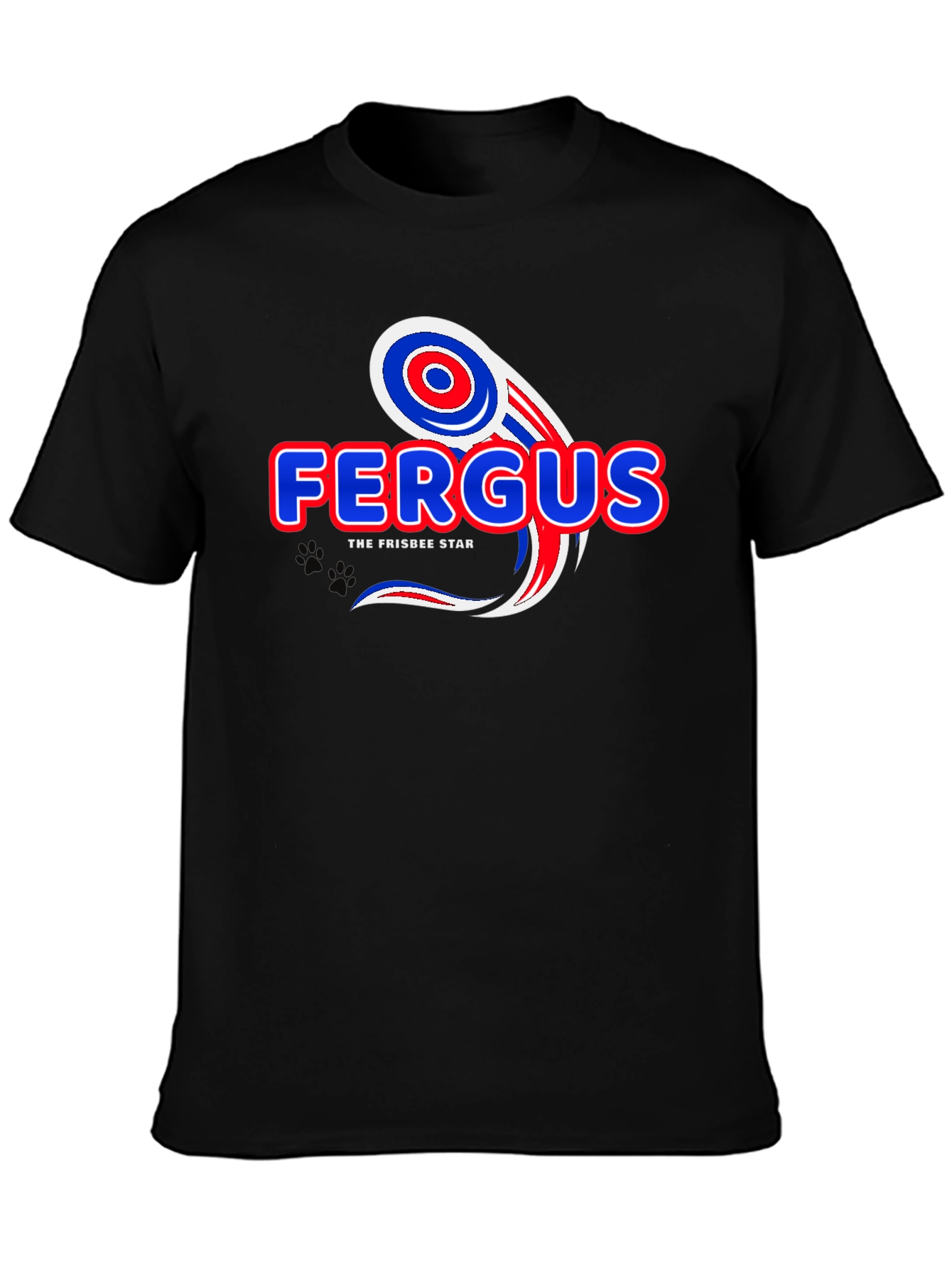 Fergus Frisbee Star T-Shirt