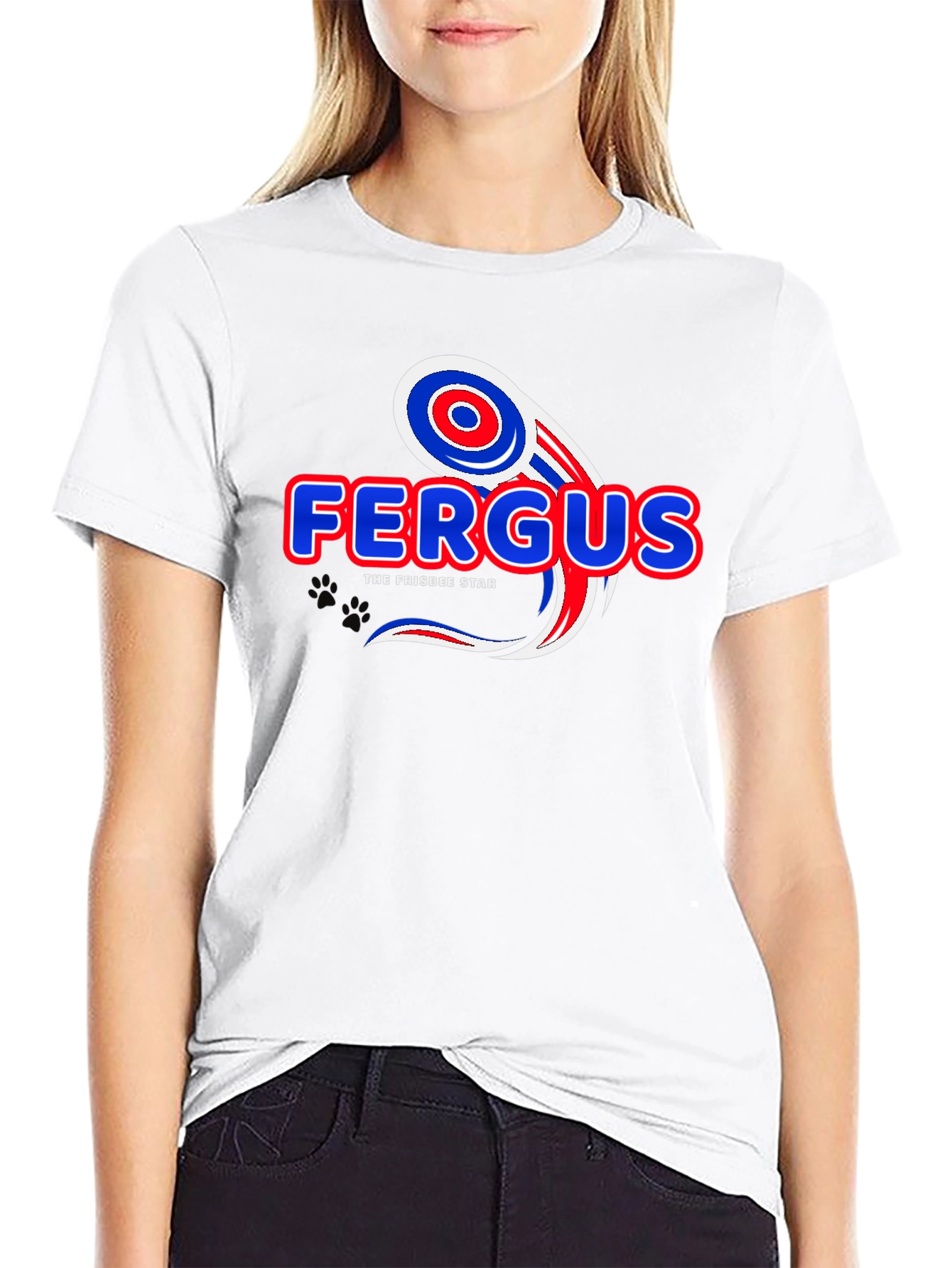 Fergus Frisbee Star T-Shirt