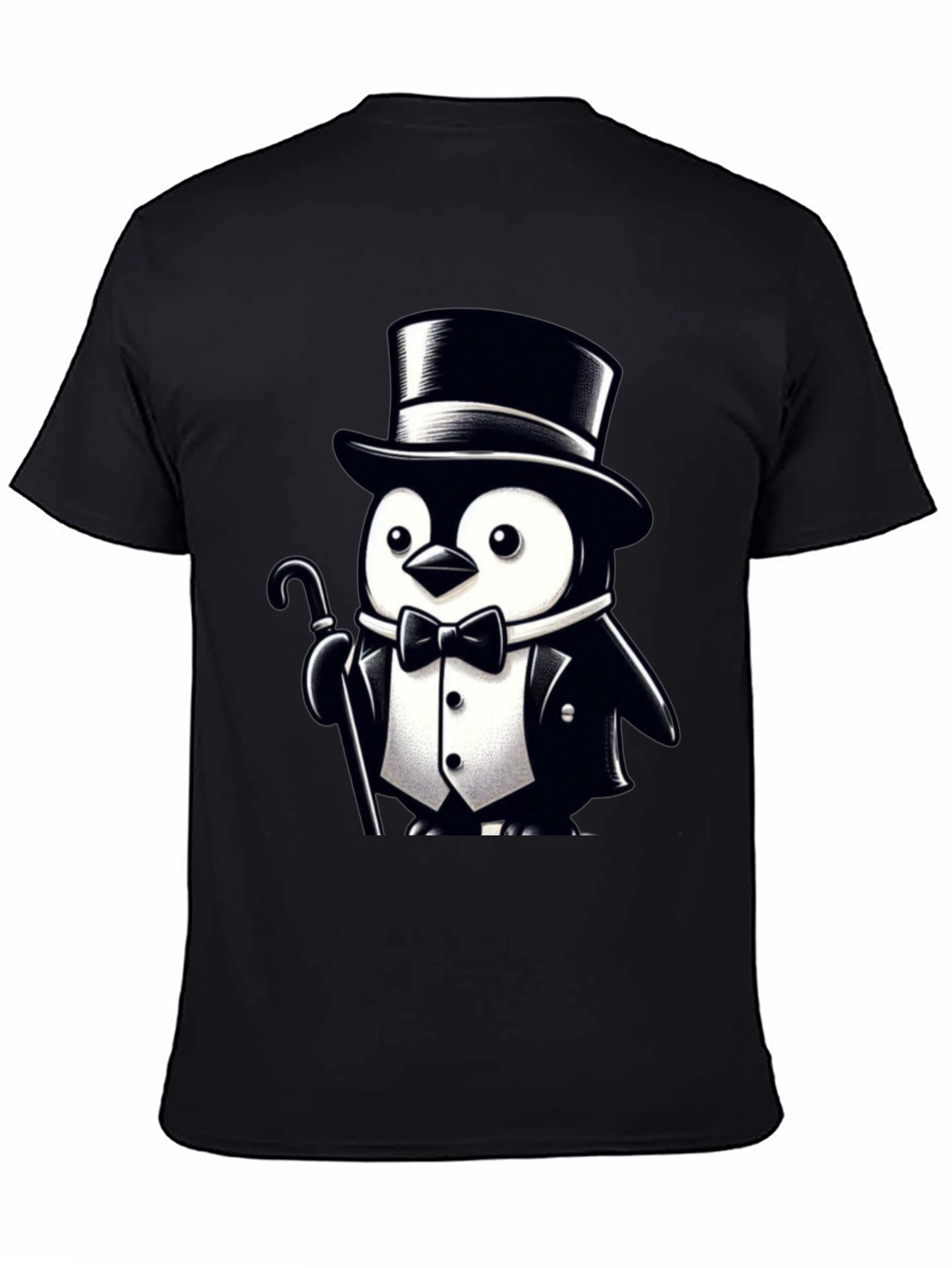 Penguin Tuxedo Graphic Tee - Classy Cool