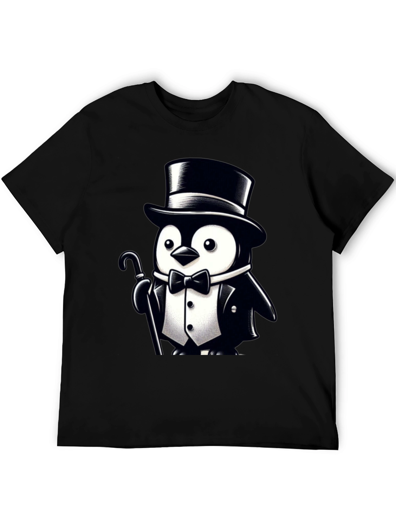 Penguin Tuxedo Graphic Tee - Classy Cool